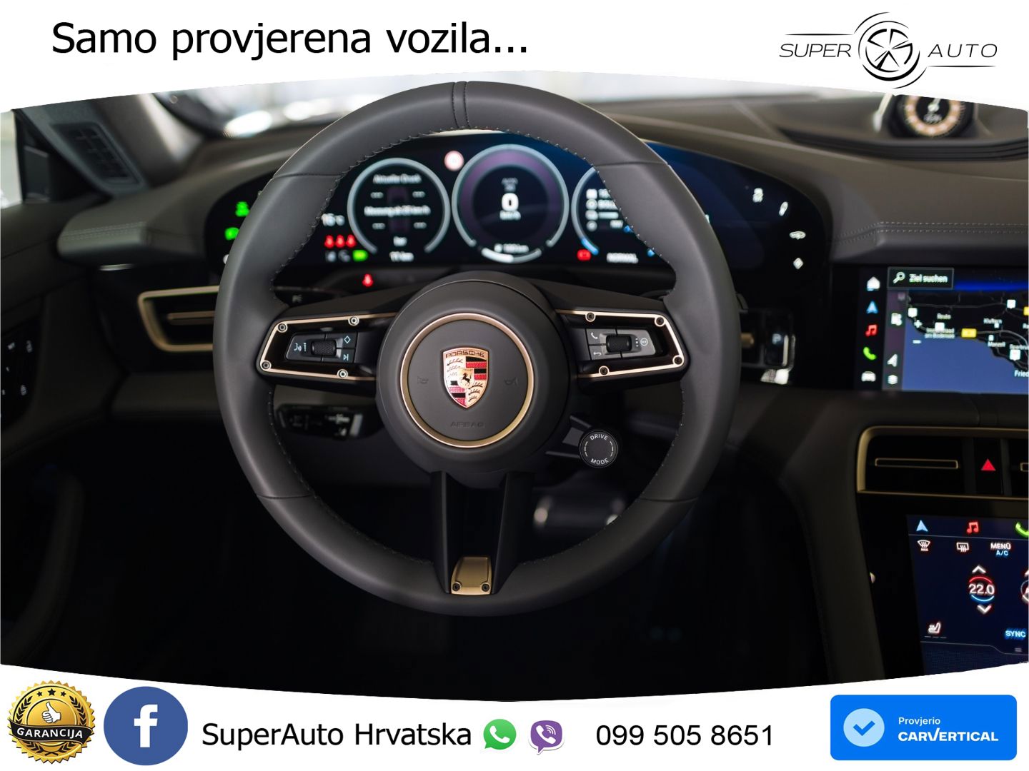 Porsche Taycan Sport Turismo 105 kWh (435 KS)