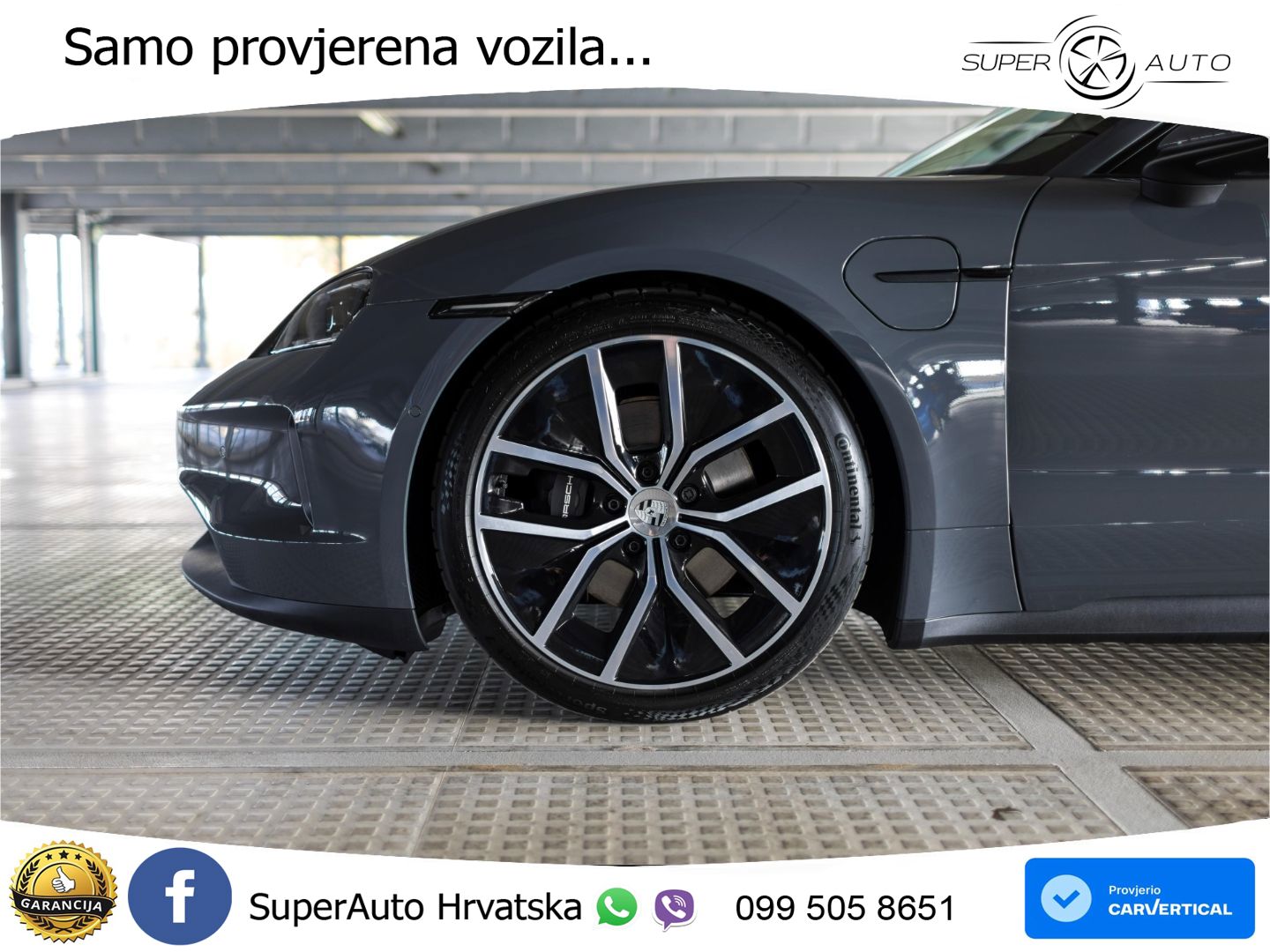 Porsche Taycan Sport Turismo 105 kWh (435 KS)