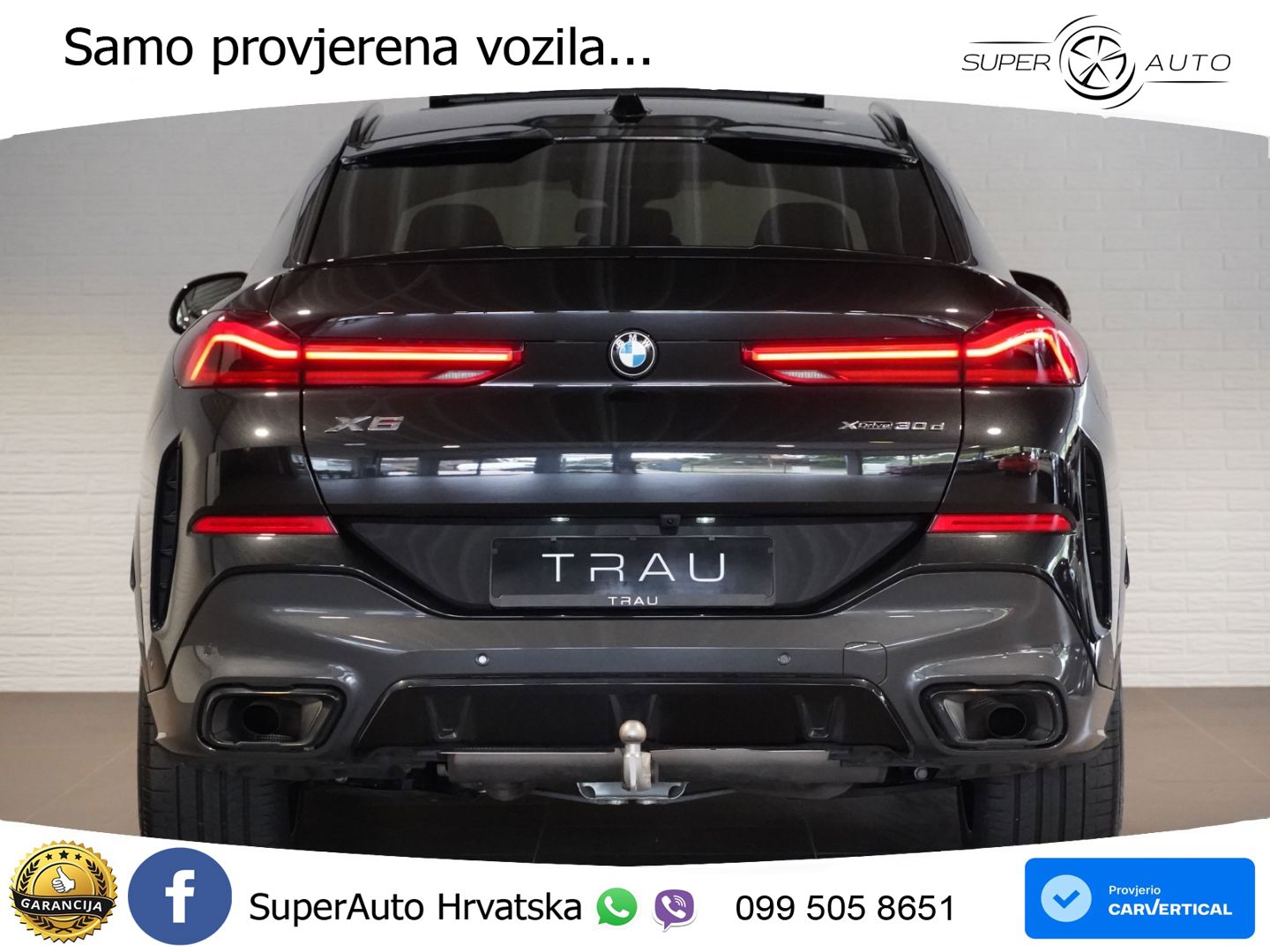 BMW X6 30d (298 KS) xDrive Steptronic M Sport LED+GR SJED+ACC