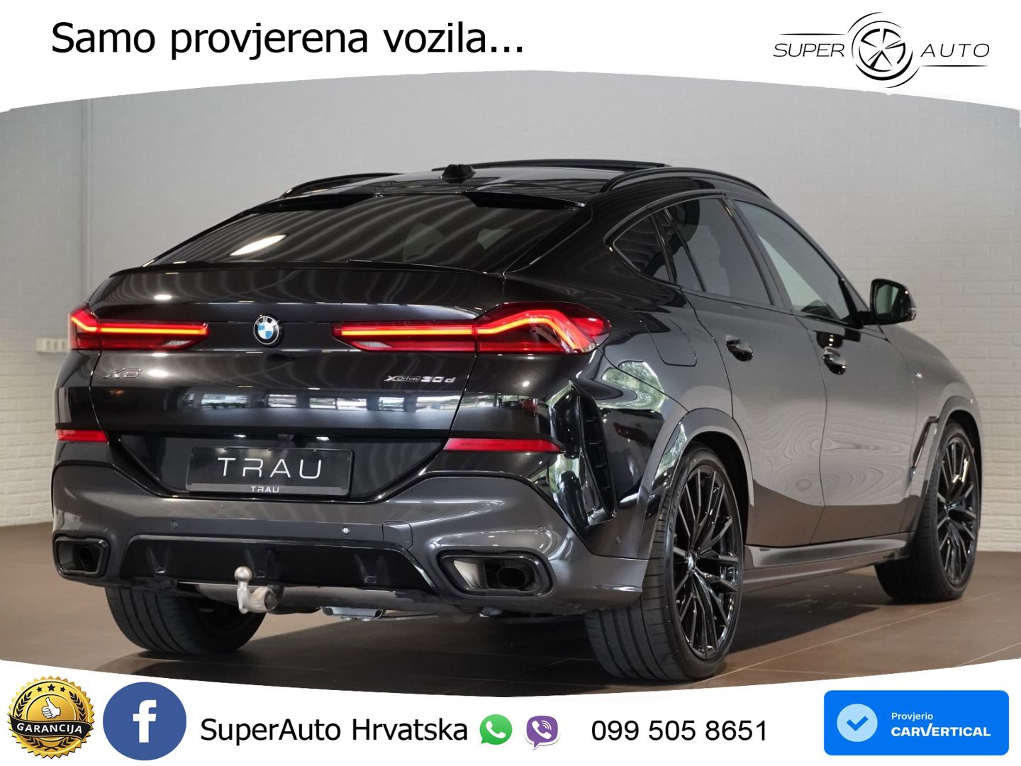 BMW X6 30d (298 KS) xDrive Steptronic M Sport LED+GR SJED+ACC