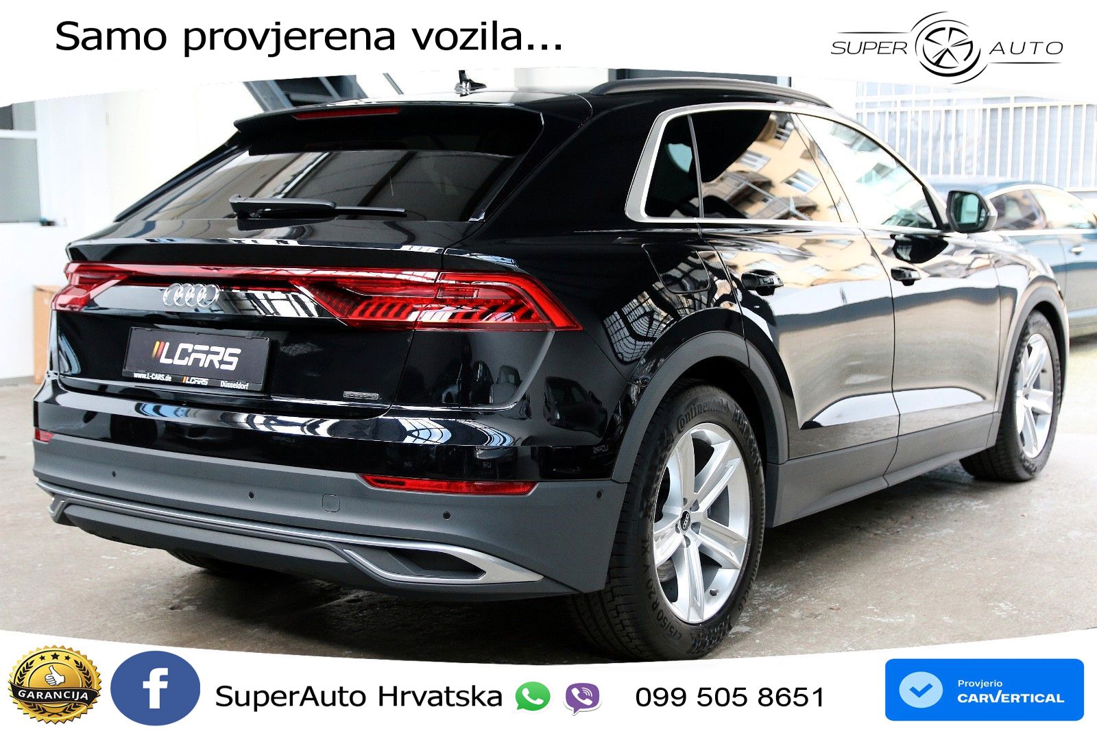 Audi Q8 50 TDI V6 (286 KS) quattro Tiptronic LED+GR SJED+ACC