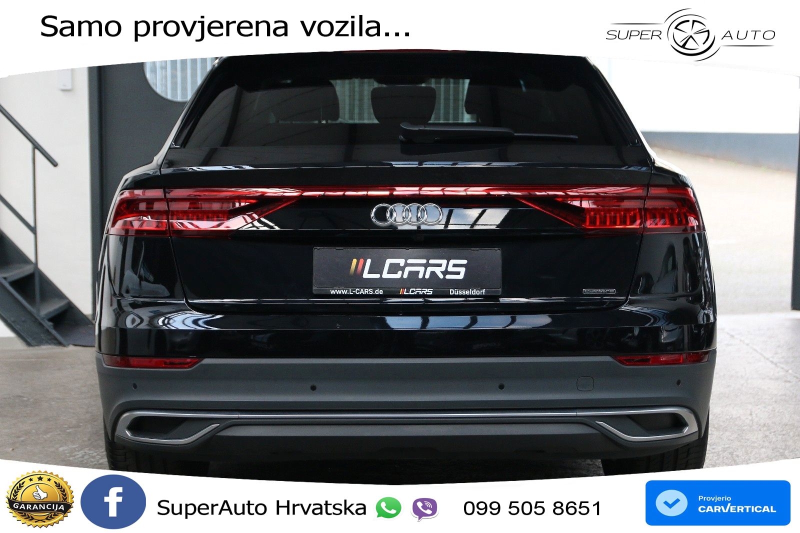 Audi Q8 50 TDI V6 (286 KS) quattro Tiptronic LED+GR SJED+ACC