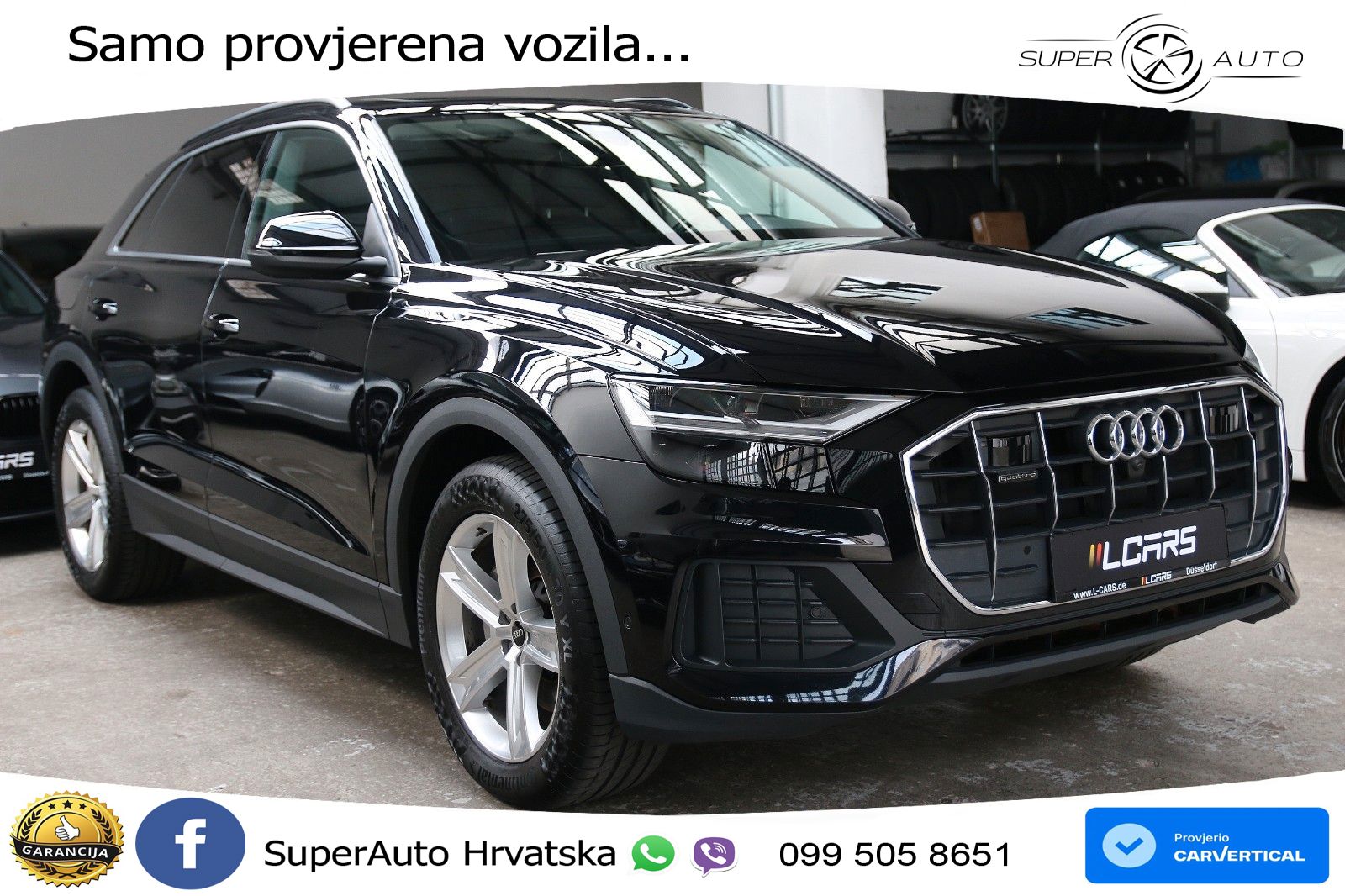 Audi Q8 50 TDI V6 (286 KS) quattro Tiptronic LED+GR SJED+ACC