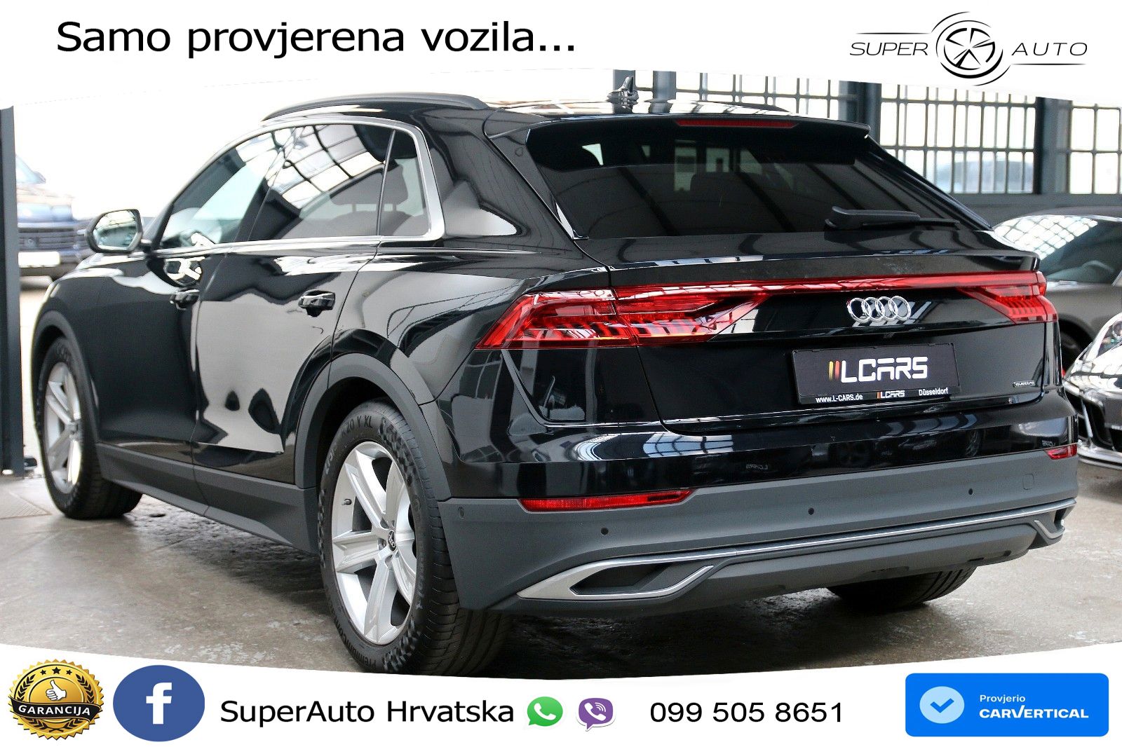 Audi Q8 50 TDI V6 (286 KS) quattro Tiptronic LED+GR SJED+ACC