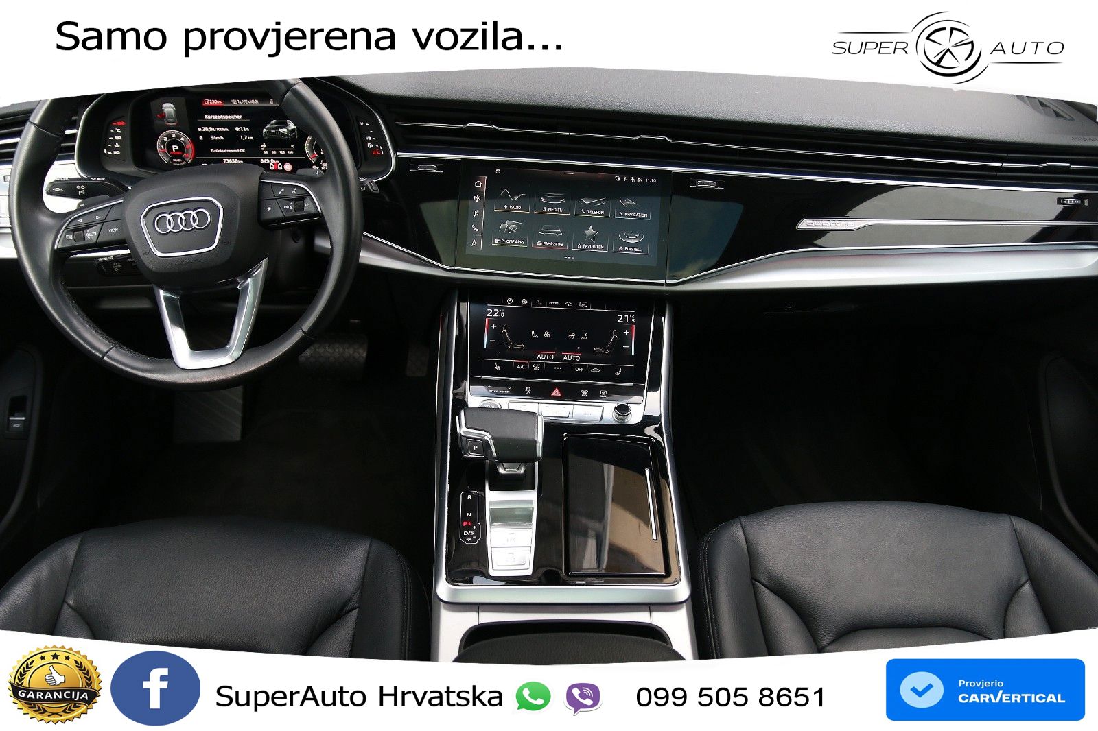 Audi Q8 50 TDI V6 (286 KS) quattro Tiptronic LED+GR SJED+ACC