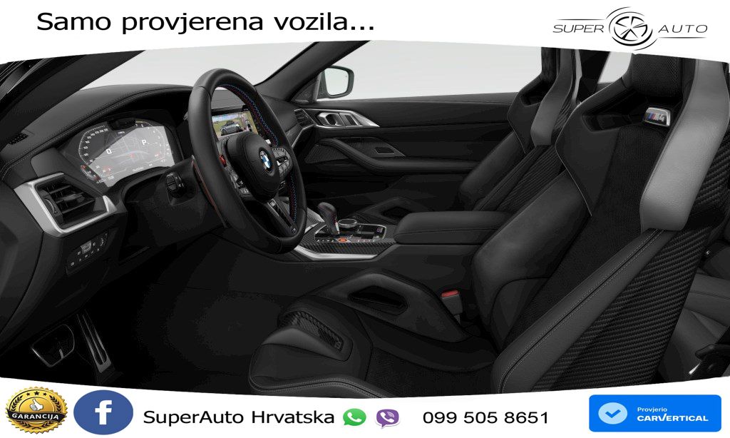 BMW M4 Convertible Competition 3.0 (510 KS) xDrive Steptronic LED+GR SJED+ACC