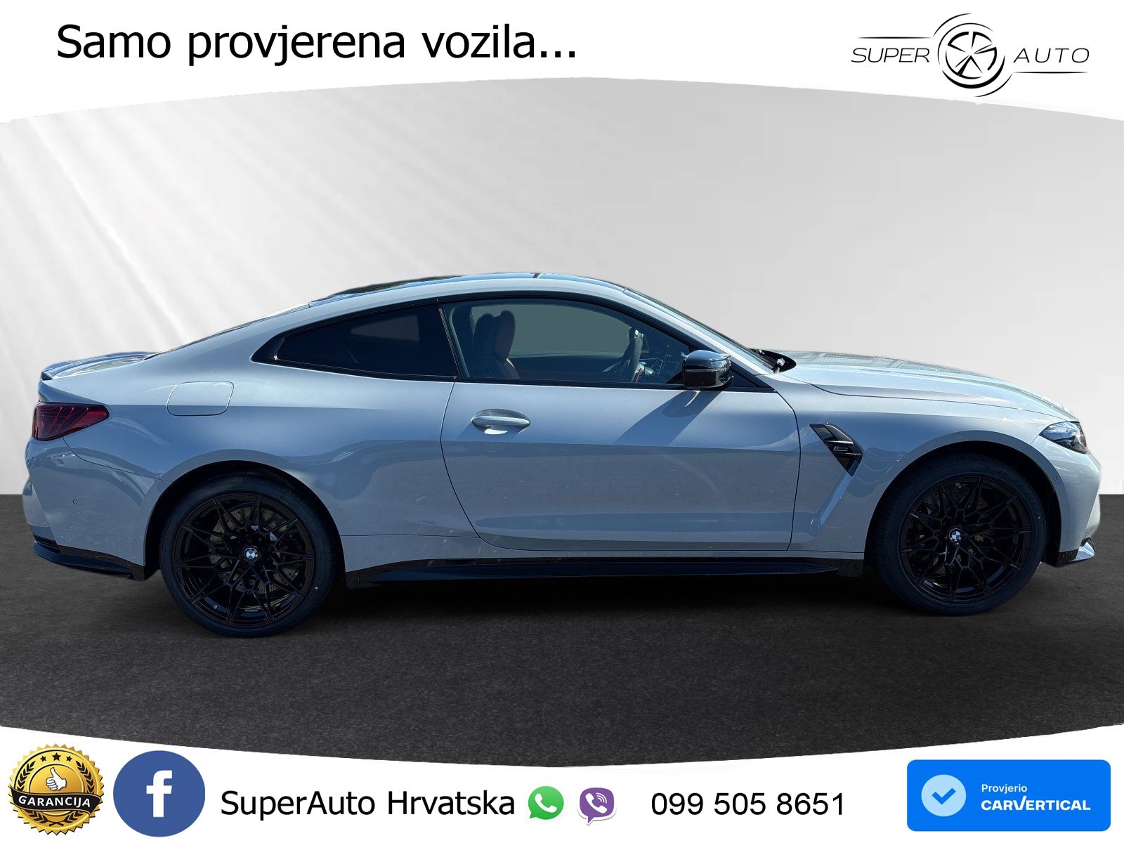 BMW M4 Competition 3.0 (530 KS) xDrive Steptronic LED+GR SJED+ACC