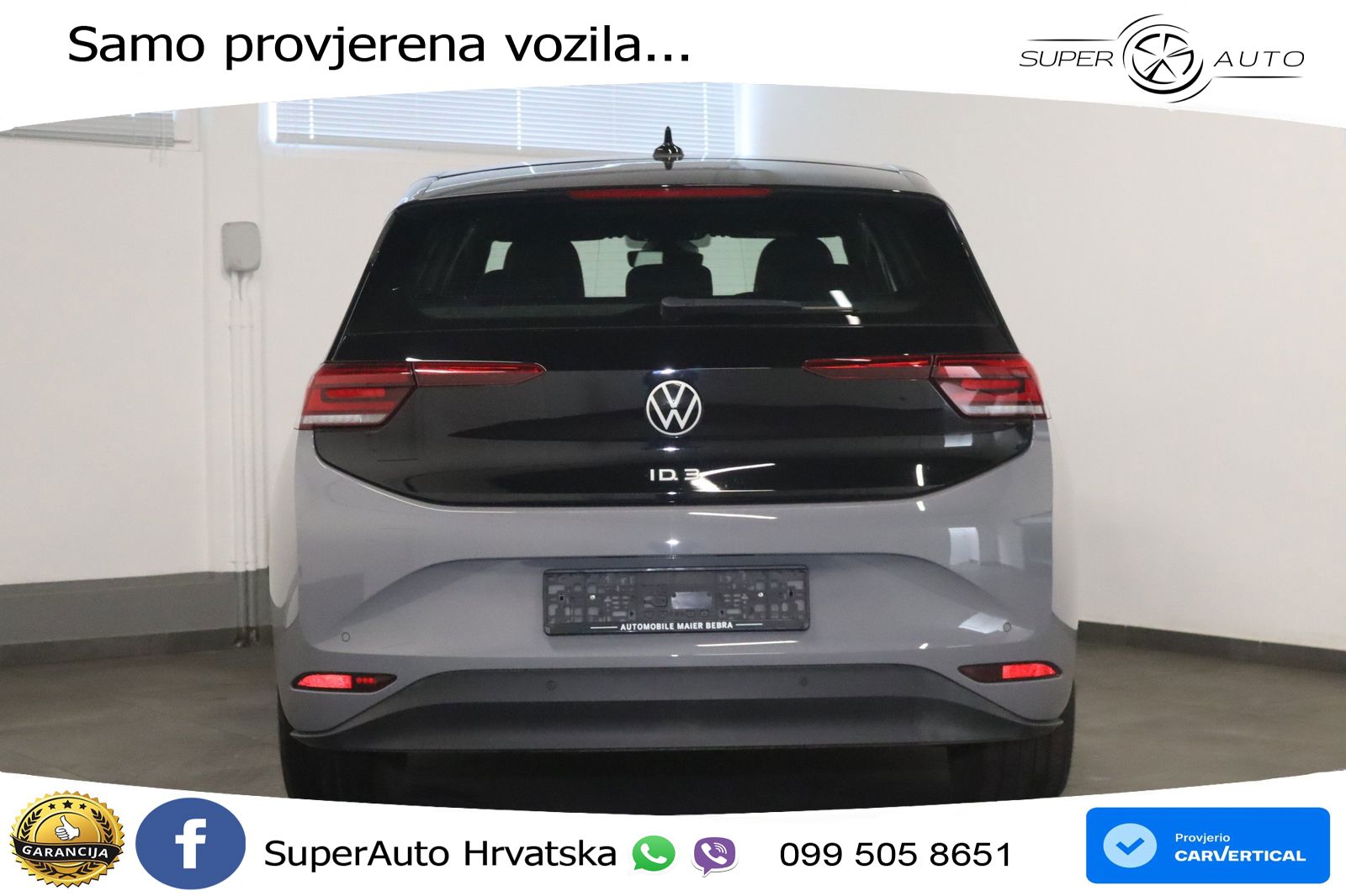 Volkswagen ID.3 Pro 62 kWh (204 KS)