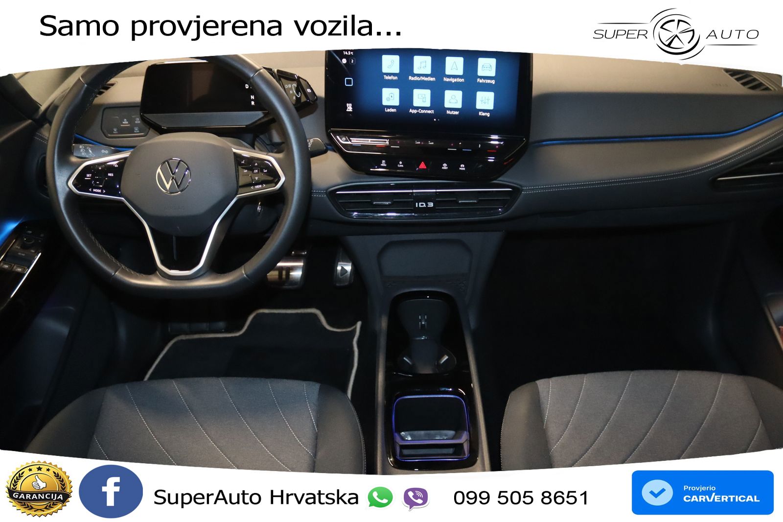 Volkswagen ID.3 Pro 62 kWh (204 KS)