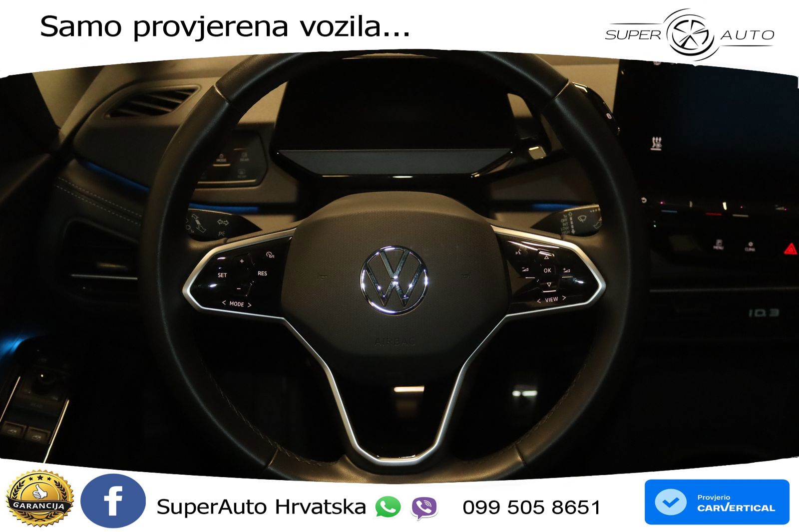 Volkswagen ID.3 Pro 62 kWh (204 KS)