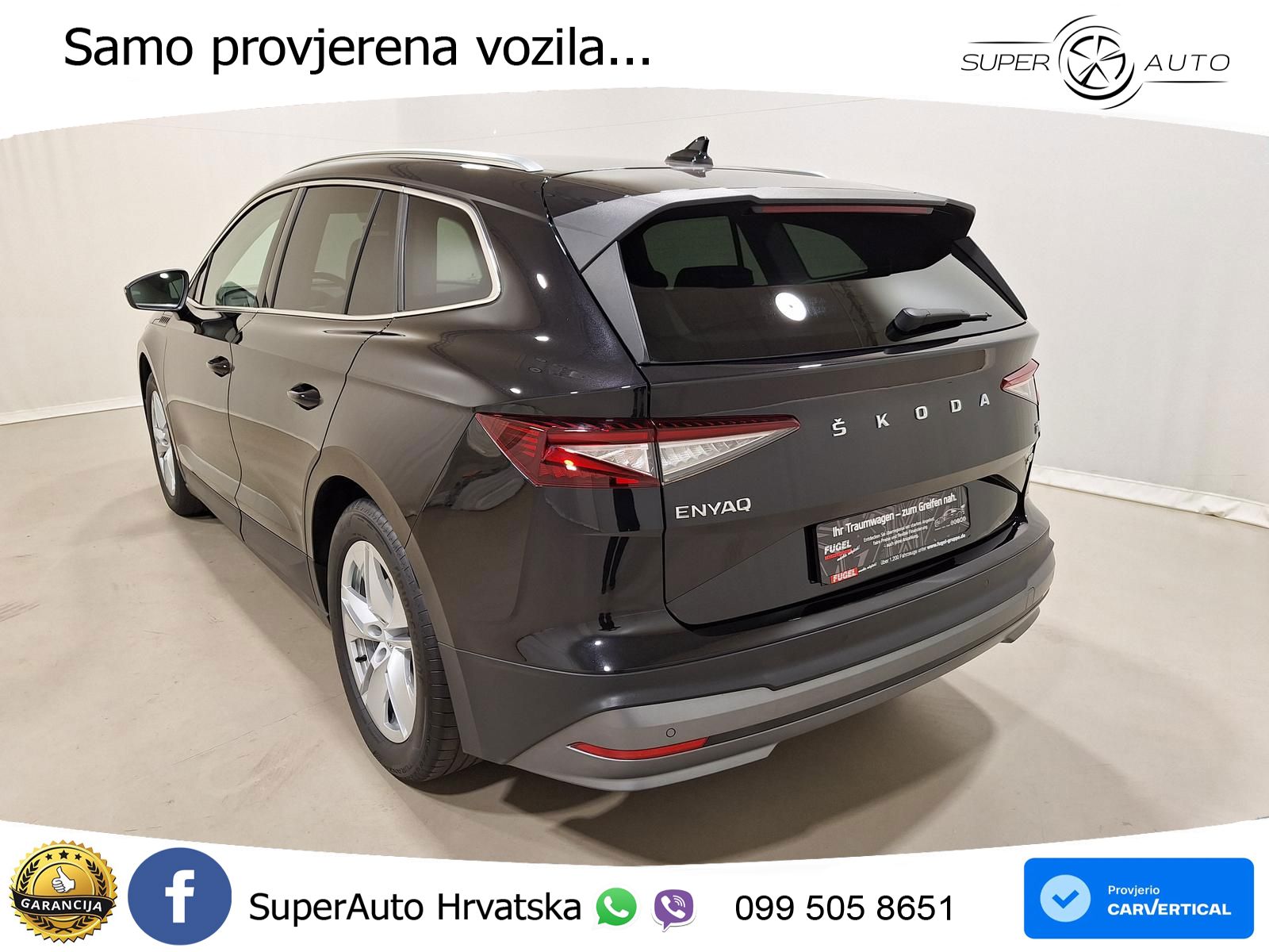 Škoda Enyaq iV 80 82 kWh (204 KS) Suite LED+GR SJED+ACC