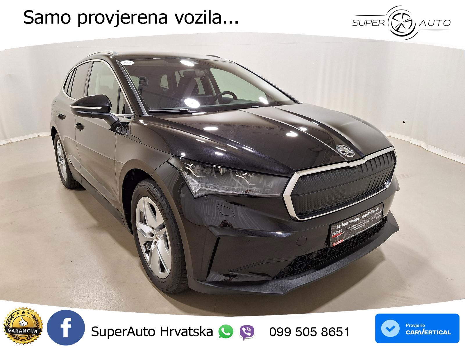 Škoda Enyaq iV 80 82 kWh (204 KS) Suite LED+GR SJED+ACC