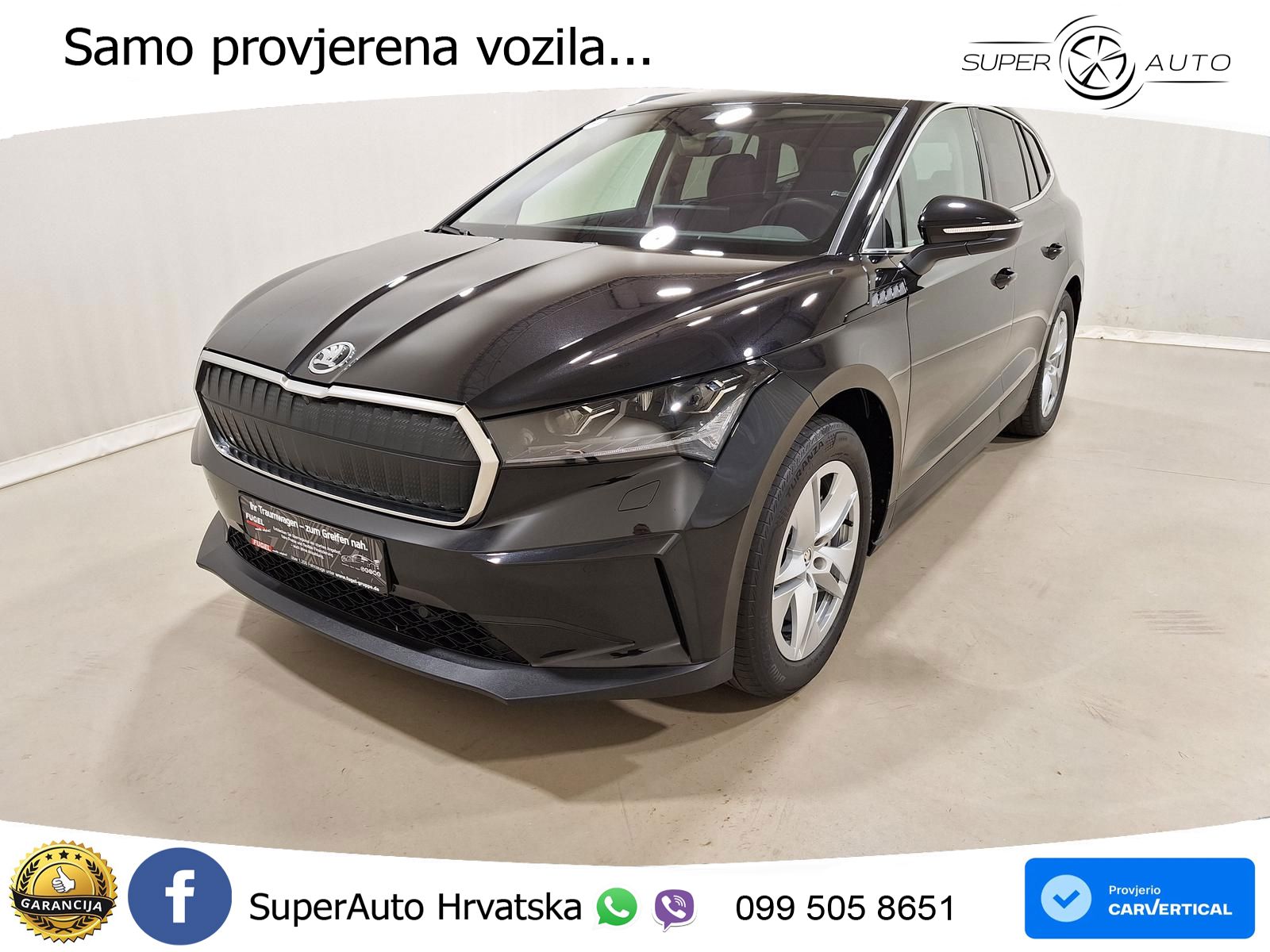 Škoda Enyaq iV 80 82 kWh (204 KS) Suite LED+GR SJED+ACC