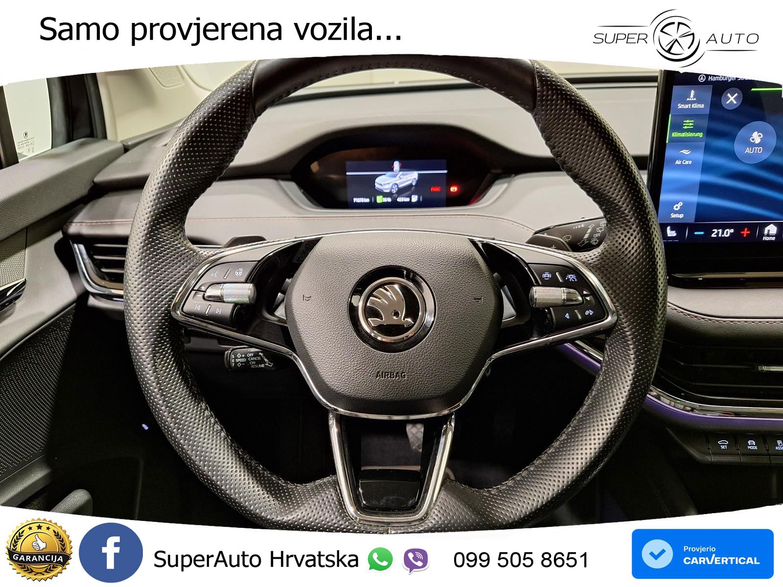 Škoda Enyaq iV 80 82 kWh (204 KS) Suite LED+GR SJED+ACC