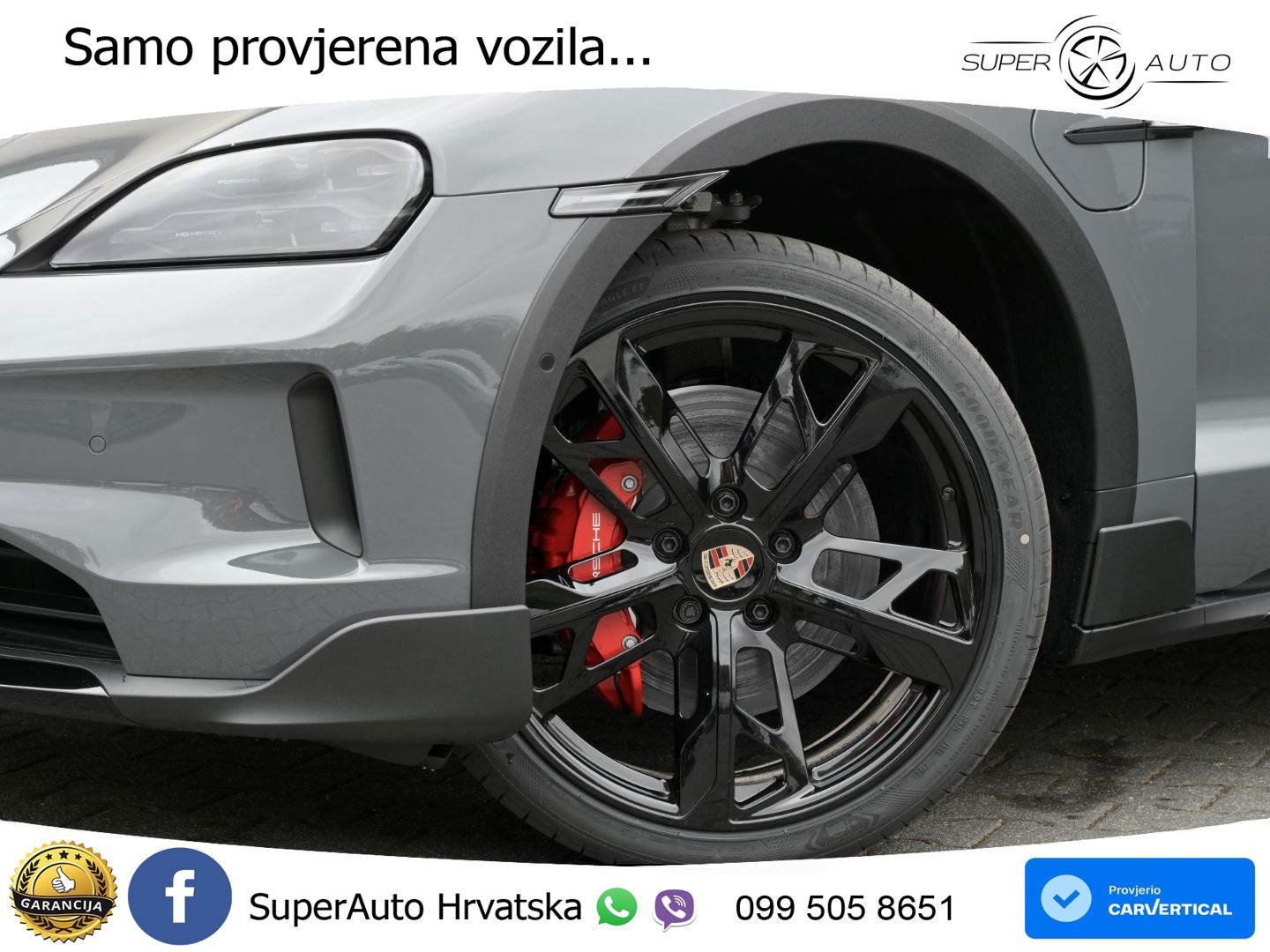Porsche Taycan Cross Turismo 4S 105 kWh (598 KS)