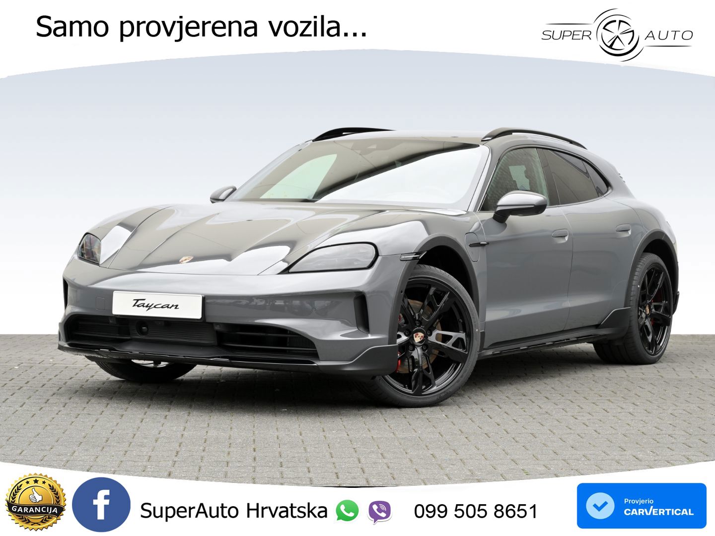 Porsche Taycan Cross Turismo 4S 105 kWh (598 KS)