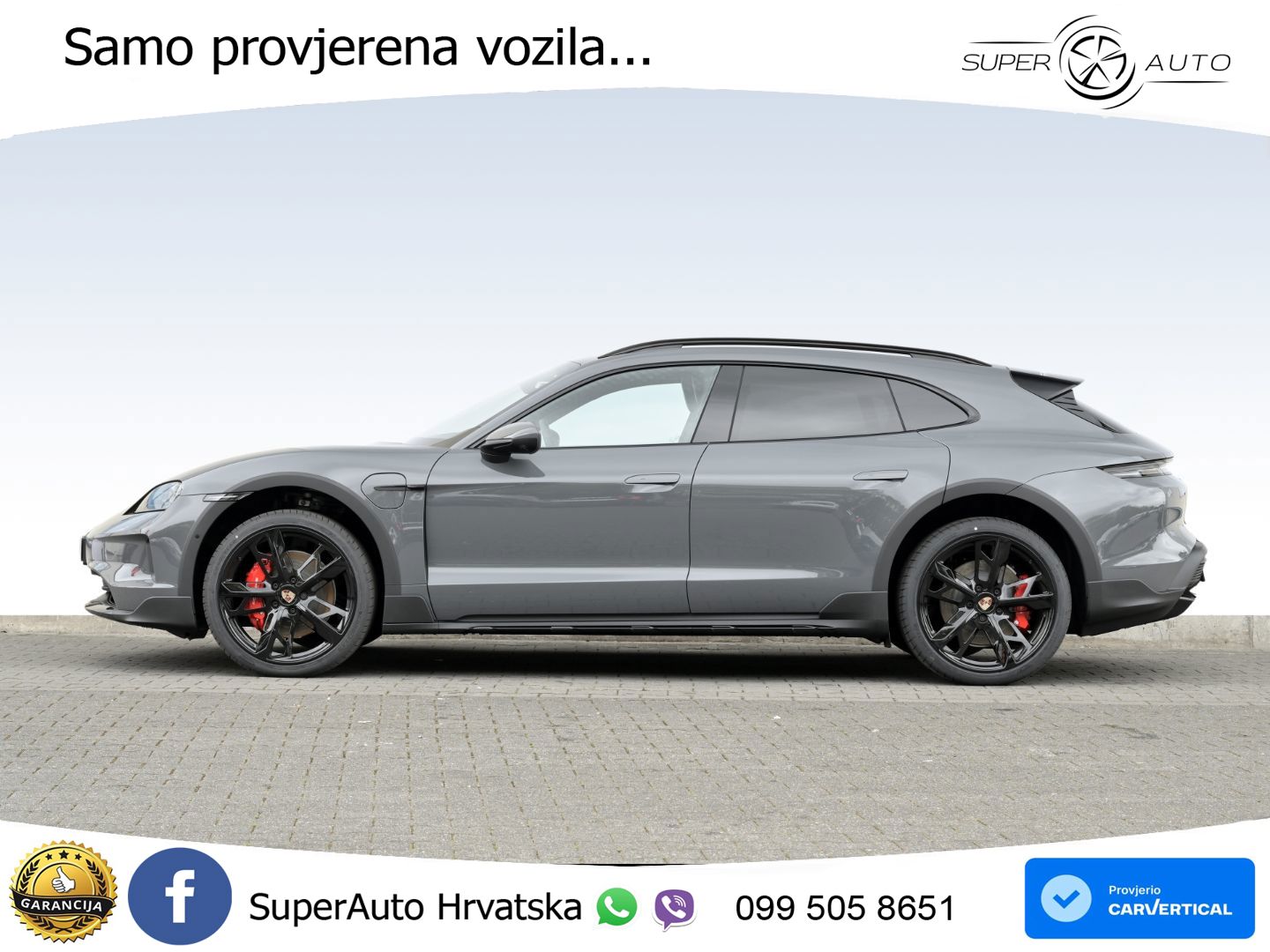 Porsche Taycan Cross Turismo 4S 105 kWh (598 KS)