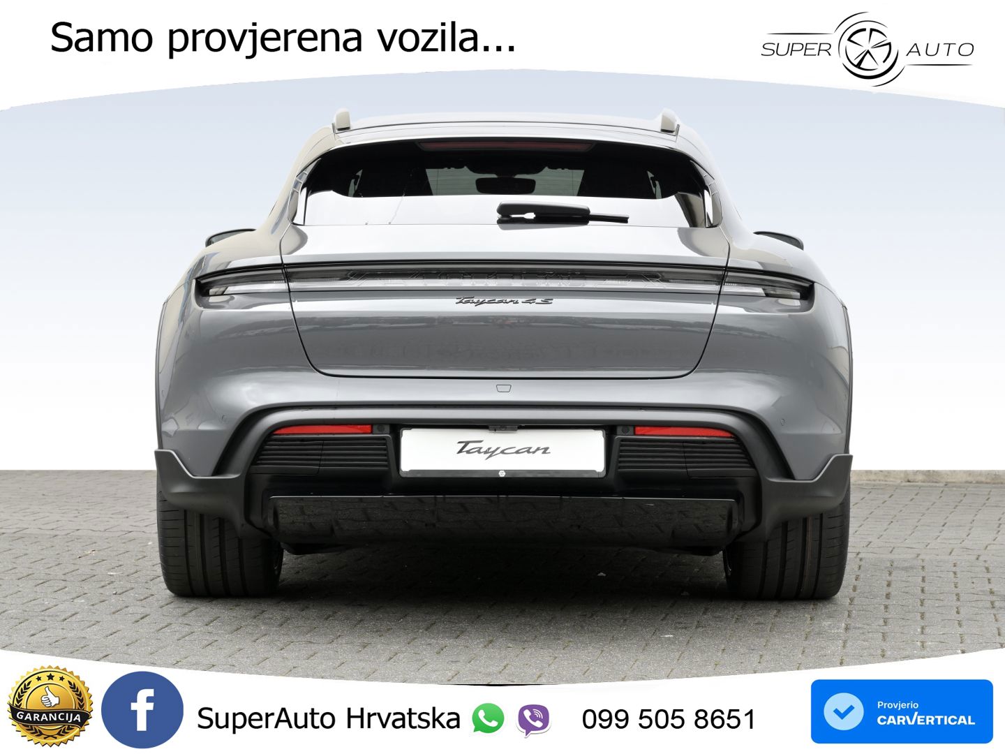 Porsche Taycan Cross Turismo 4S 105 kWh (598 KS)