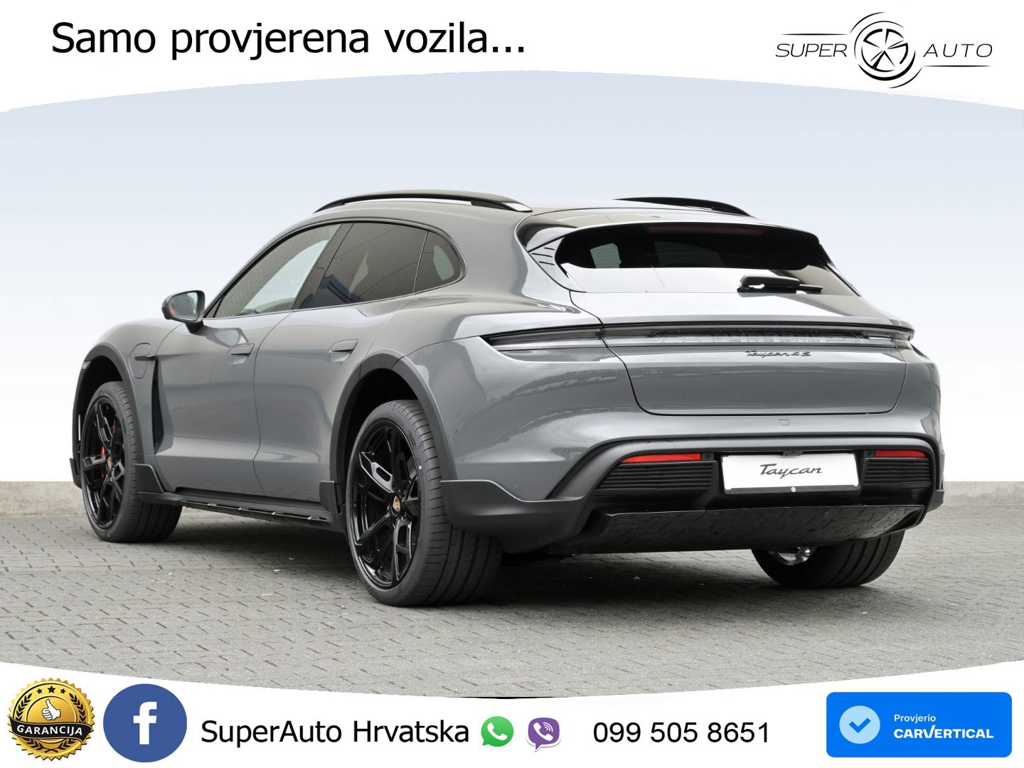 Porsche Taycan Cross Turismo 4S 105 kWh (598 KS)