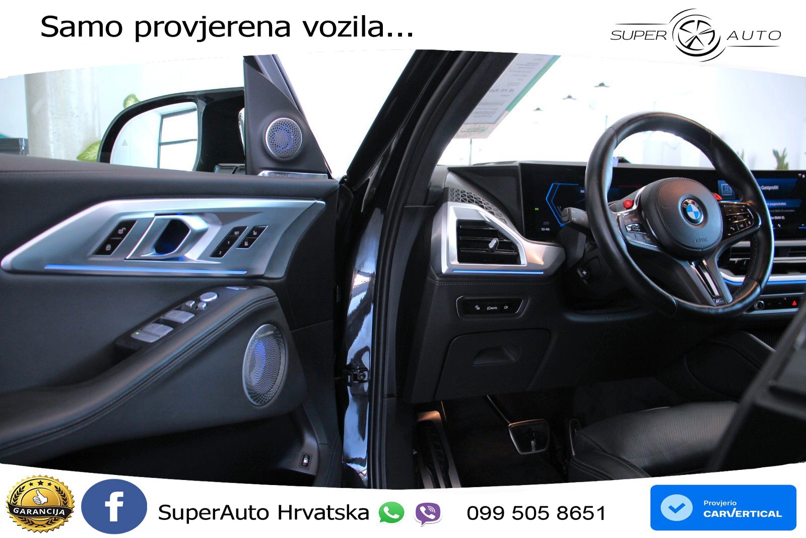 BMW XM 4.4 V8 (653 KS) xDrive Steptronic LED+GR SJED+ACC