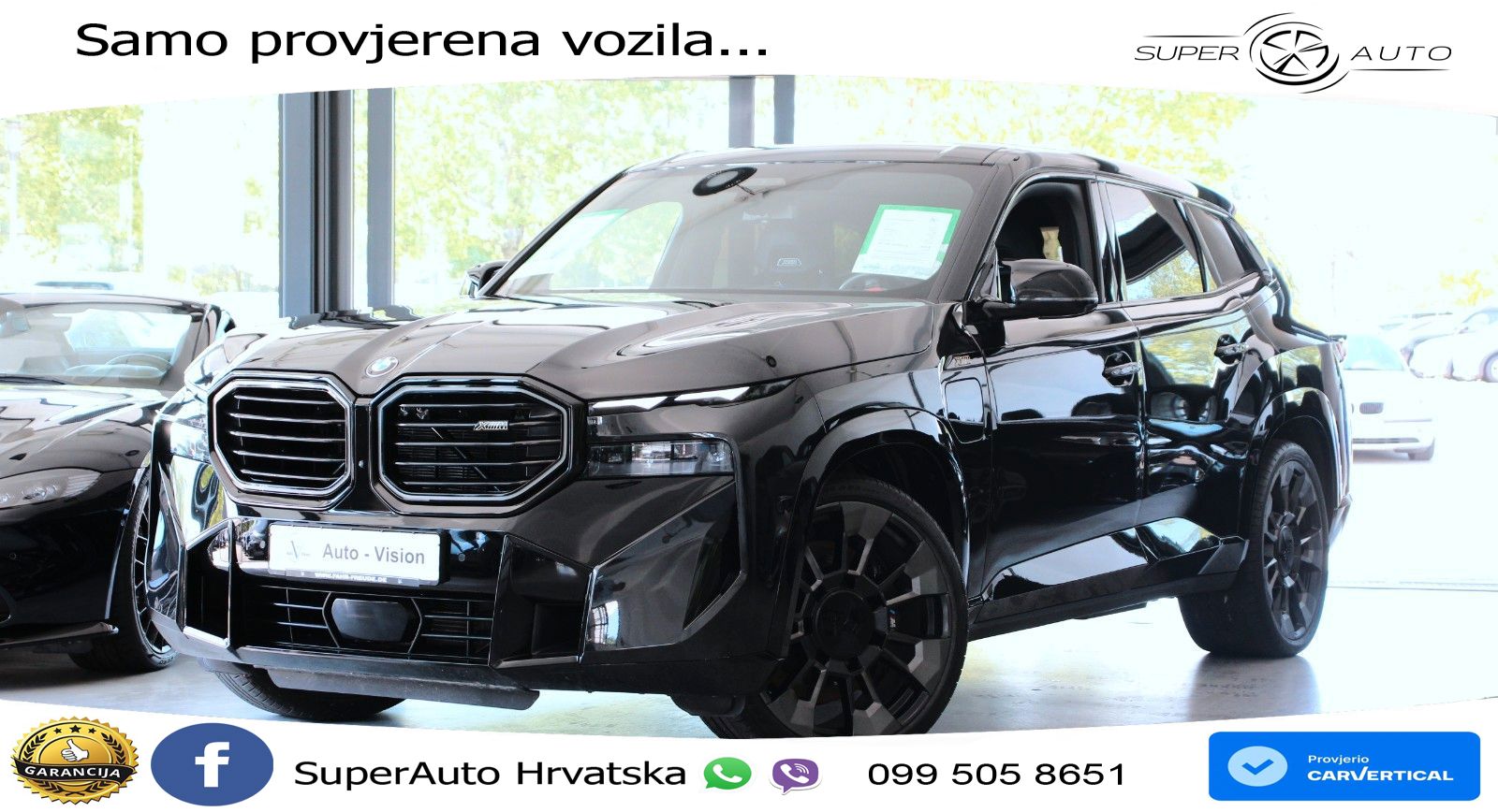BMW XM 4.4 V8 (653 KS) xDrive Steptronic LED+GR SJED+ACC
