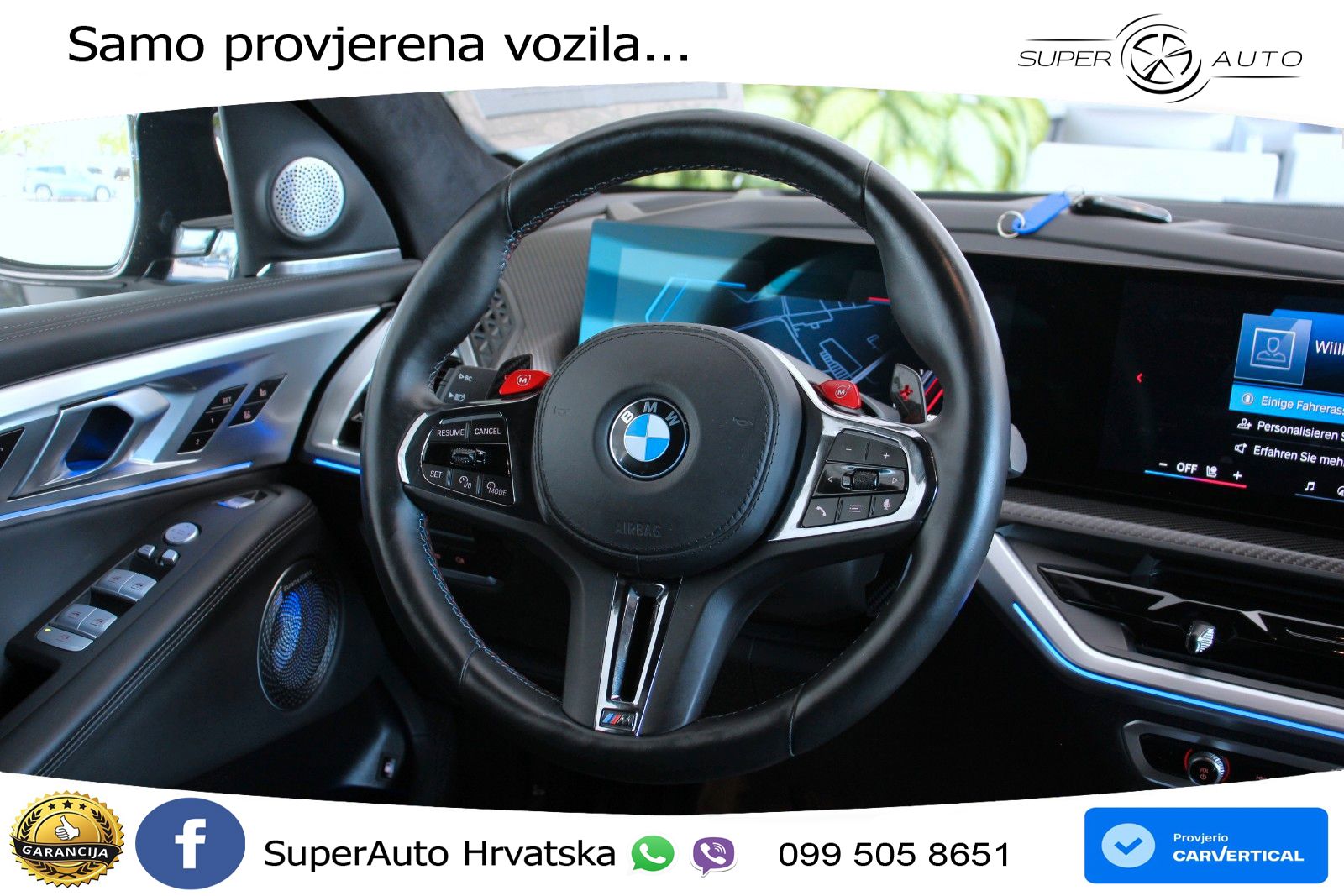 BMW XM 4.4 V8 (653 KS) xDrive Steptronic LED+GR SJED+ACC