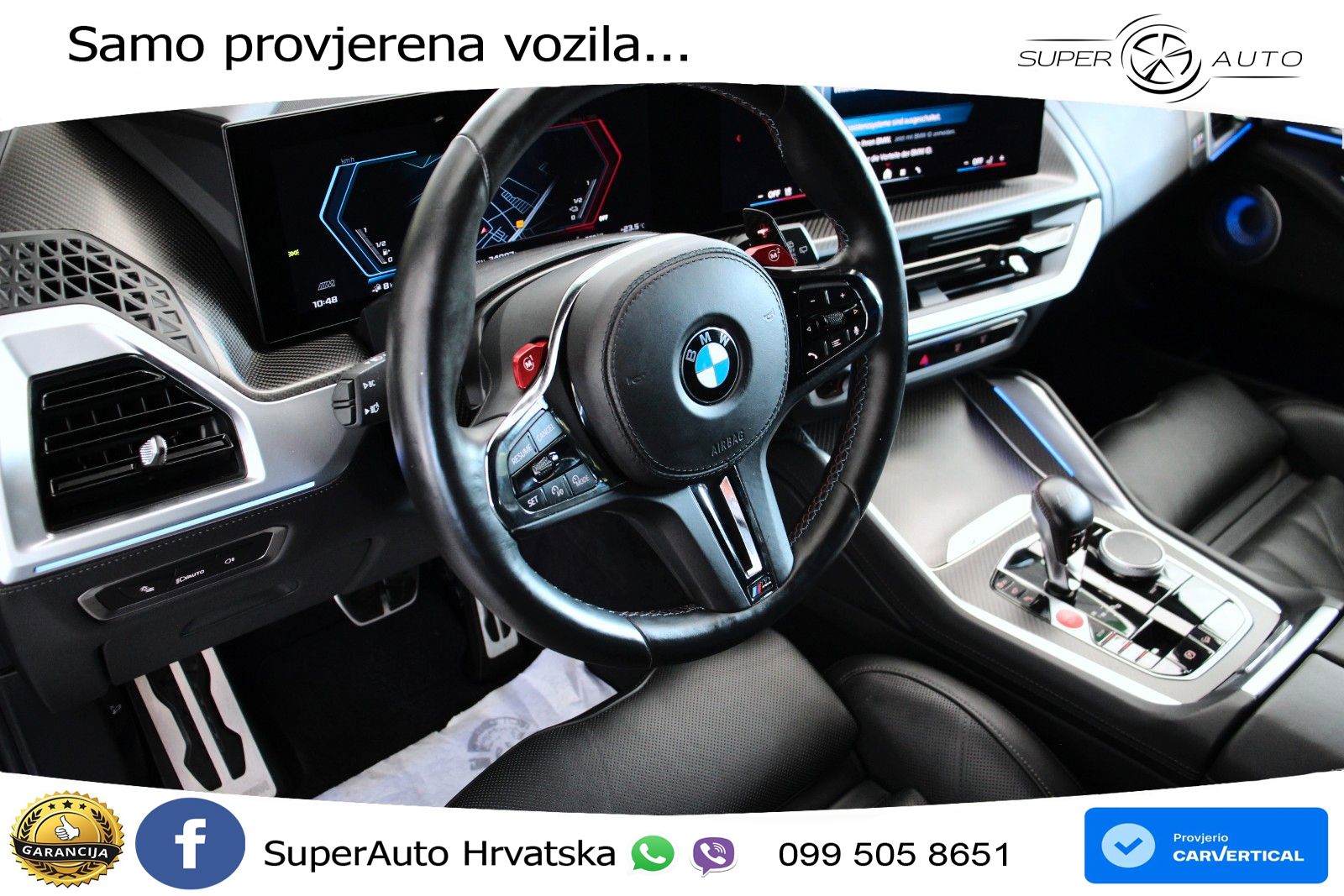 BMW XM 4.4 V8 (653 KS) xDrive Steptronic LED+GR SJED+ACC