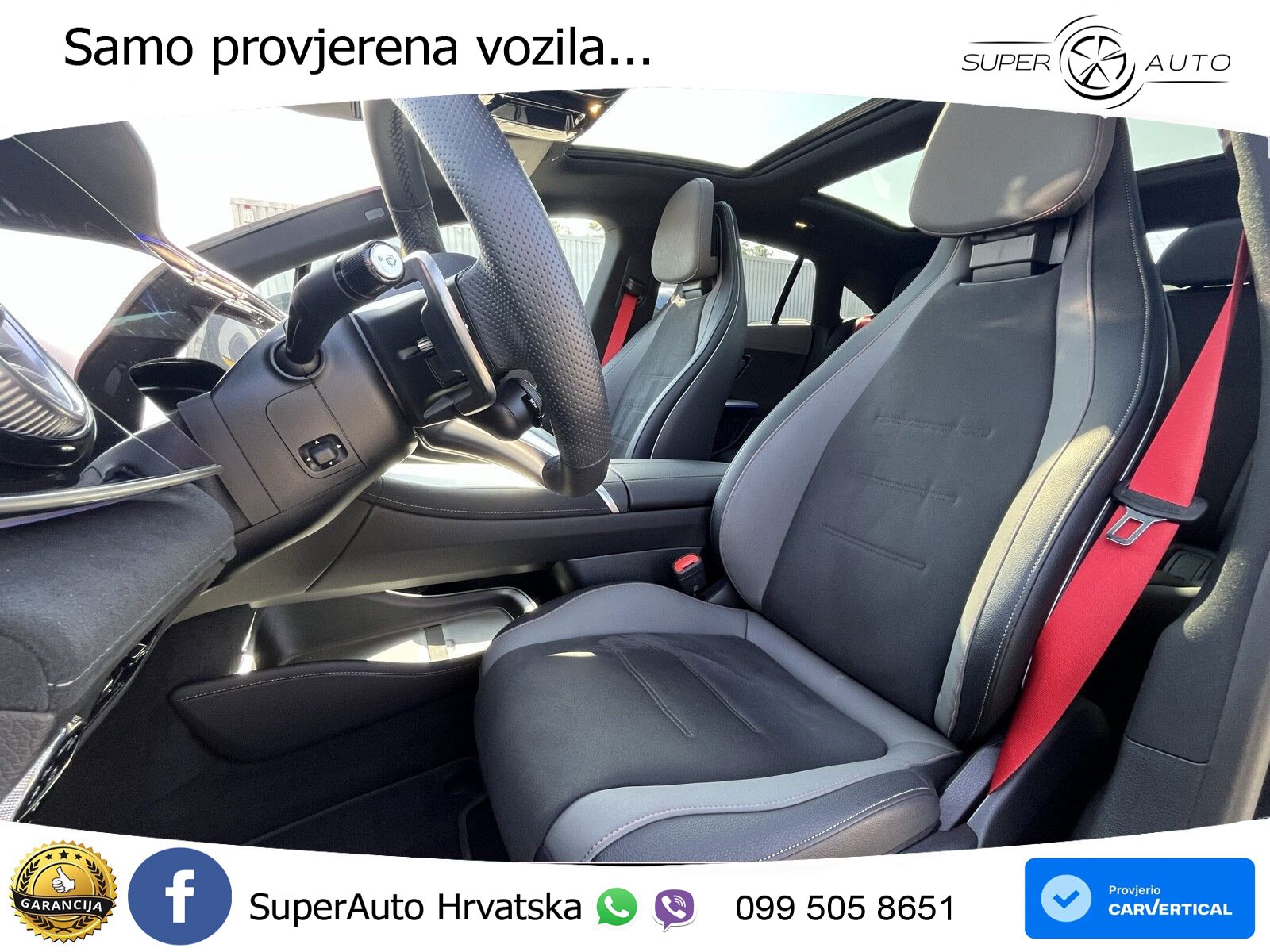 Mercedes EQE AMG 53 100 kWh (625 KS) 4MATIC+ ZRAČNI+ACC+GR SJED+KAM+PANO