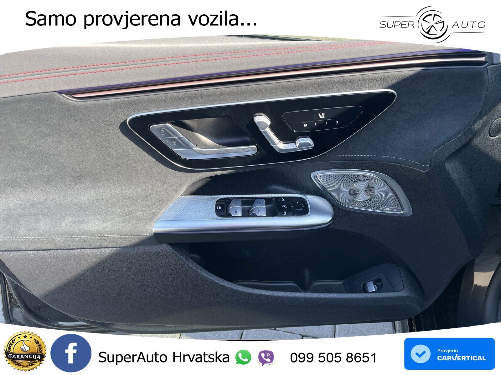 Mercedes EQE AMG 53 100 kWh (625 KS) 4MATIC+ ZRAČNI+ACC+GR SJED+KAM+PANO