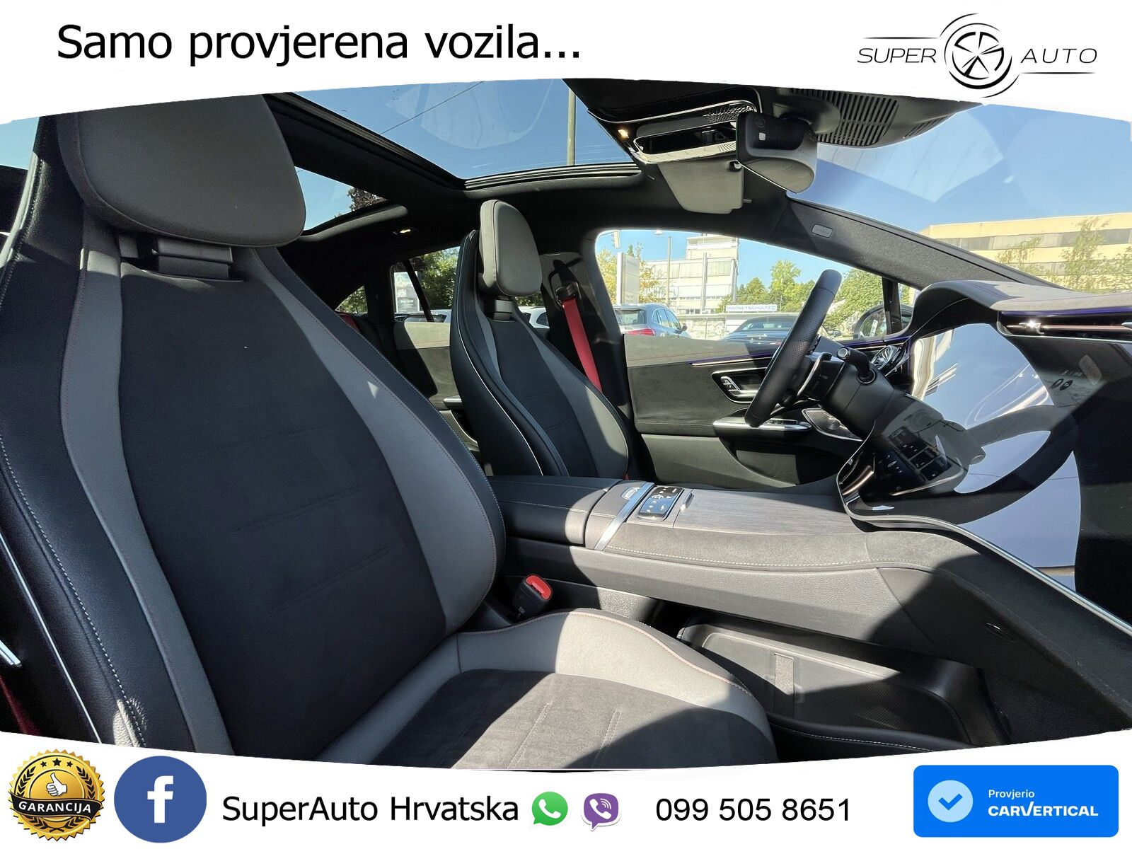 Mercedes EQE AMG 53 100 kWh (625 KS) 4MATIC+ ZRAČNI+ACC+GR SJED+KAM+PANO