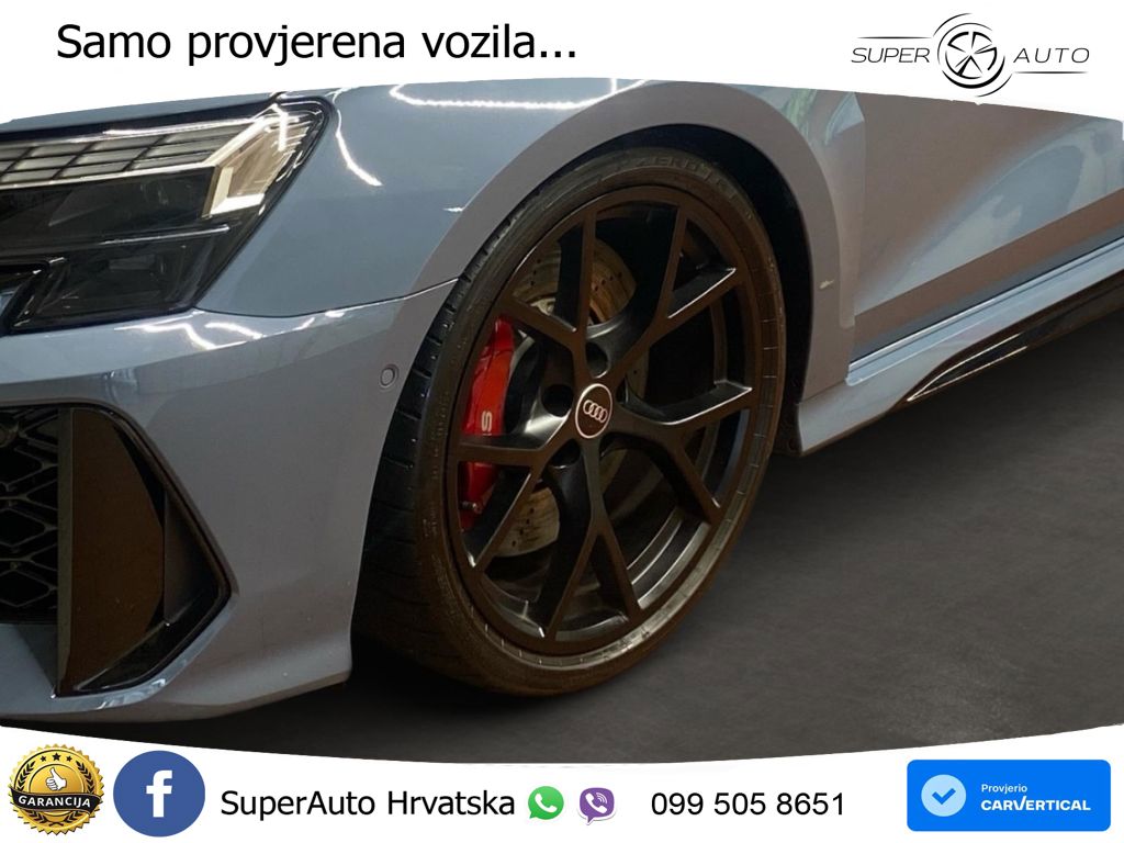 Audi RS3 Sedan 2.5 TFSI (400 KS) quattro S tronic LED+GR SJED+ACC