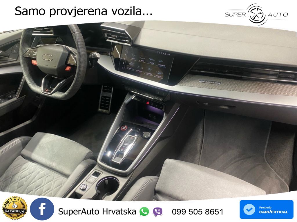 Audi RS3 Sedan 2.5 TFSI (400 KS) quattro S tronic LED+GR SJED+ACC