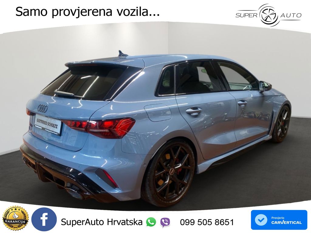 Audi RS3 Sedan 2.5 TFSI (400 KS) quattro S tronic LED+GR SJED+ACC