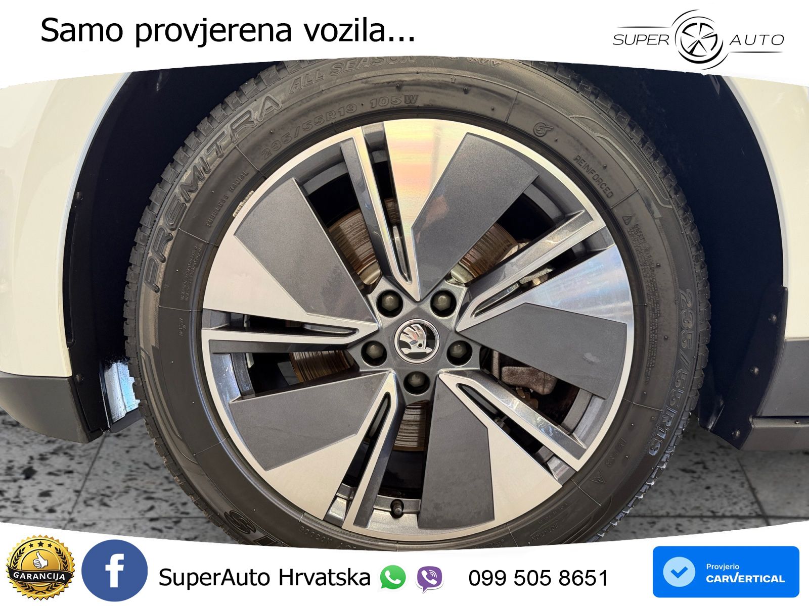 Škoda Enyaq iV 85x 82 kWh (286 KS) AWD