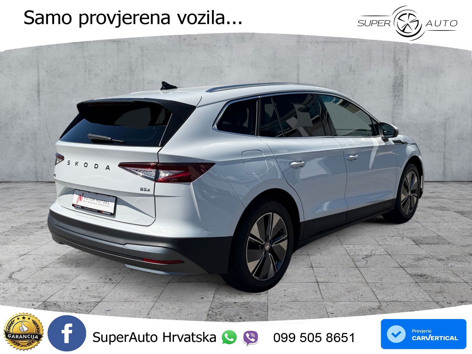 Škoda Enyaq iV 85x 82 kWh (286 KS) AWD