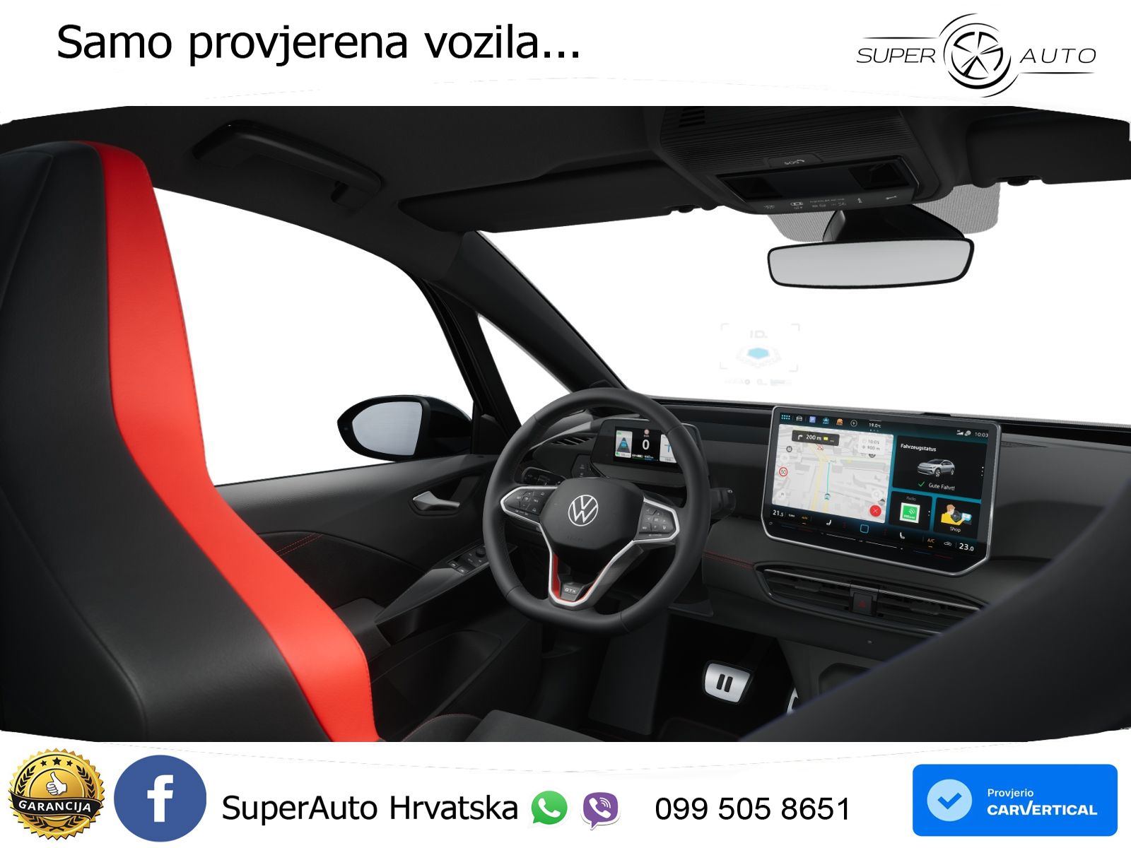 Volkswagen ID.3 GTX 84 kWh (286 KS) LED+GR SJED+ACC
