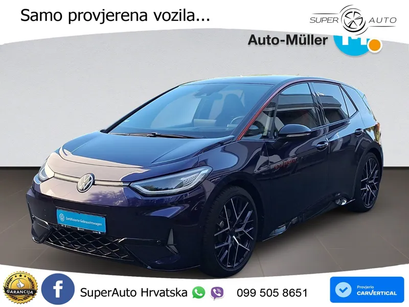 Volkswagen ID.3 GTX 84 kWh (286 KS) LED+GR SJED+ACC