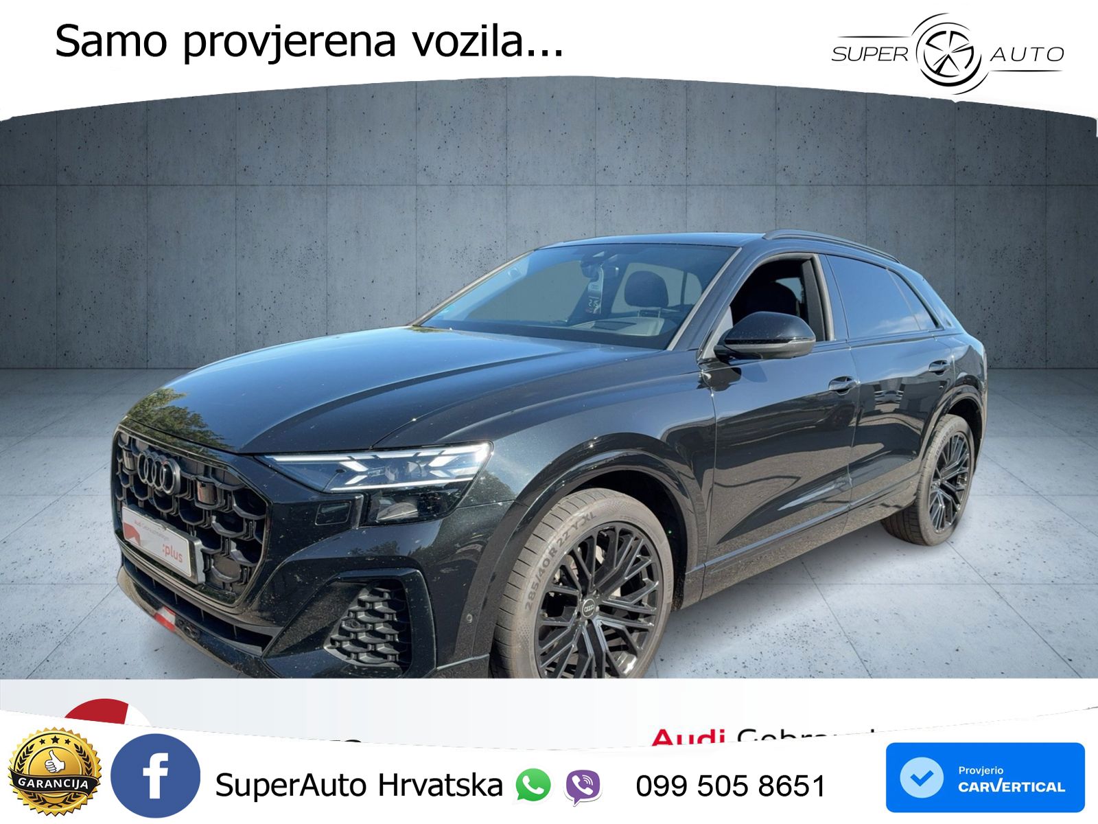 Audi Q8 50 TDI V6 (286 KS) quattro Tiptronic LED+GR SJED+ACC
