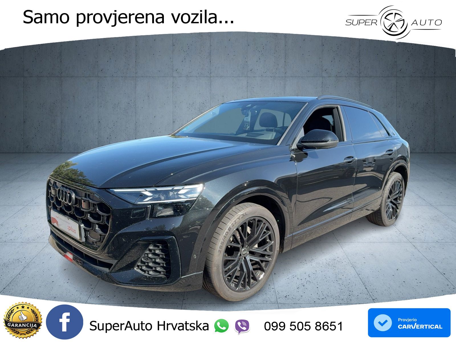 Audi Q8 50 TDI V6 (286 KS) quattro Tiptronic LED+GR SJED+ACC