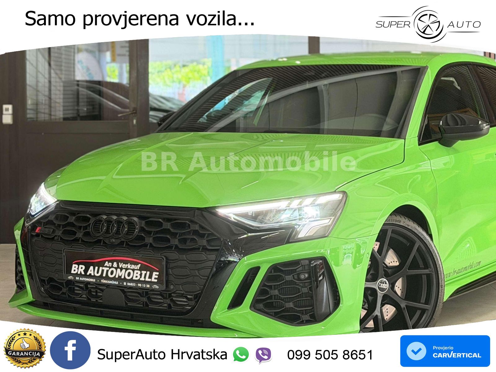 Audi RS3 Sedan 2.5 TFSI (400 KS) quattro S tronic