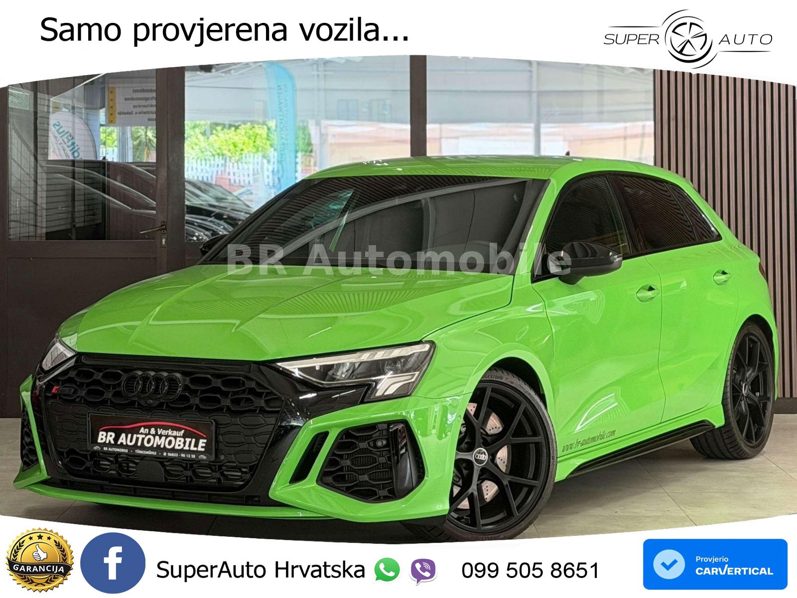 Audi RS3 Sedan 2.5 TFSI (400 KS) quattro S tronic