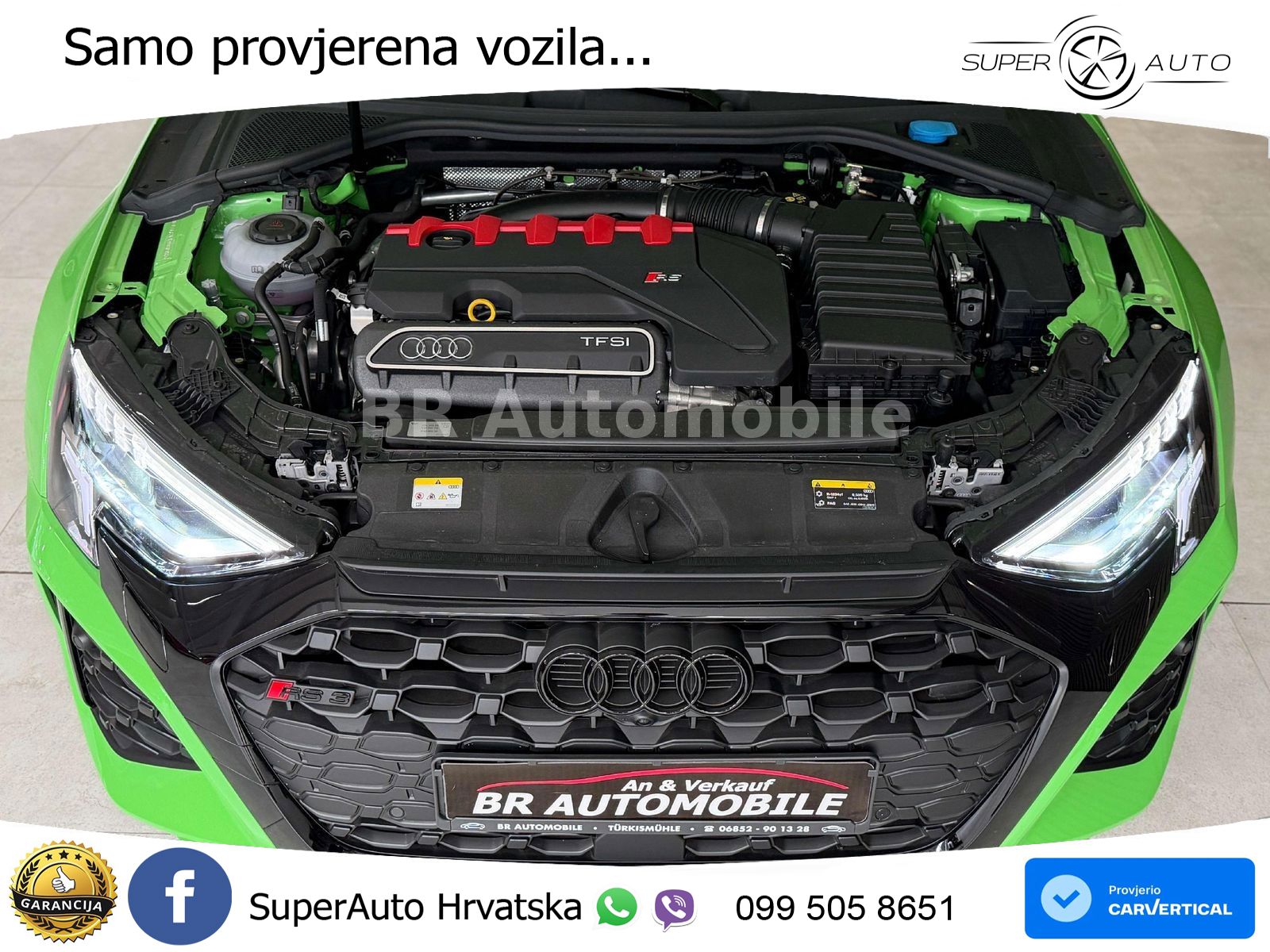 Audi RS3 Sedan 2.5 TFSI (400 KS) quattro S tronic