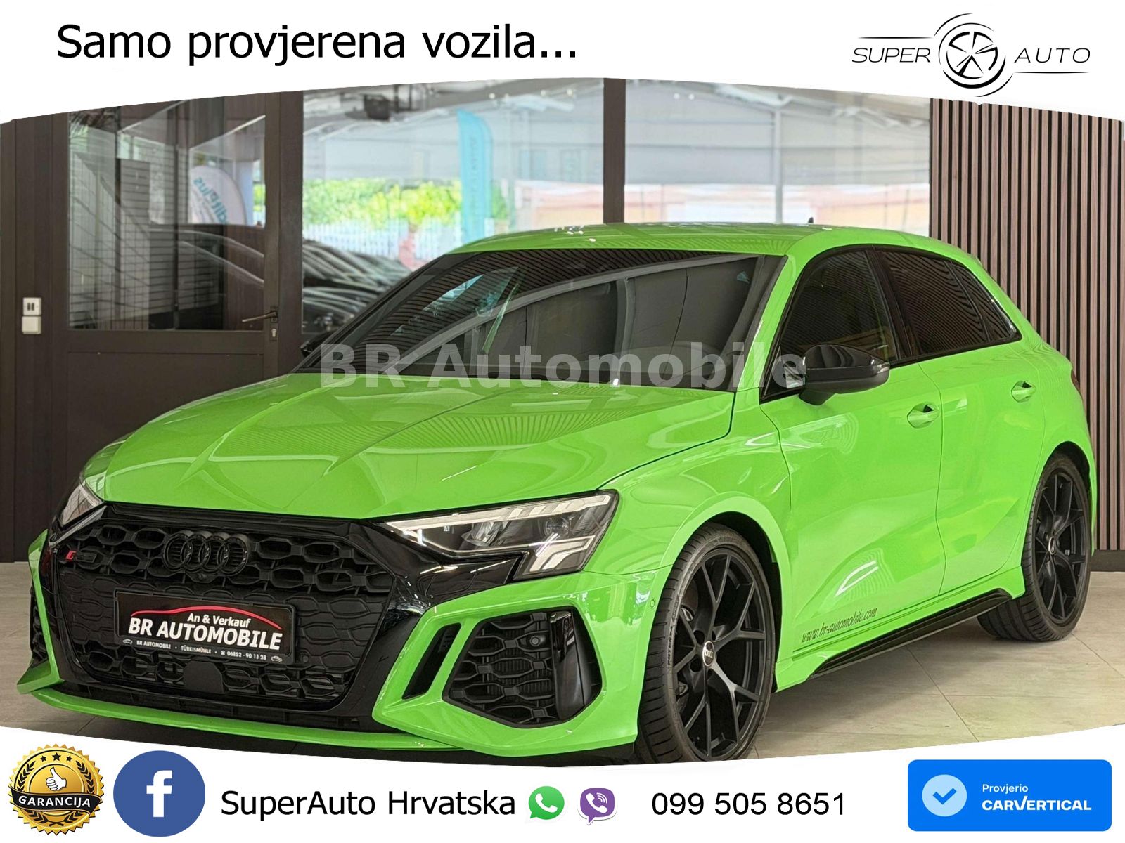 Audi RS3 Sedan 2.5 TFSI (400 KS) quattro S tronic