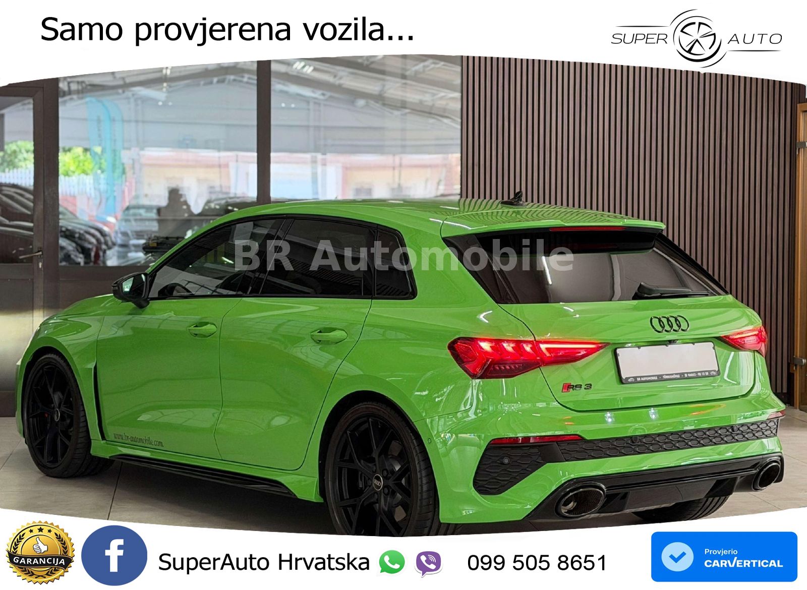 Audi RS3 Sedan 2.5 TFSI (400 KS) quattro S tronic
