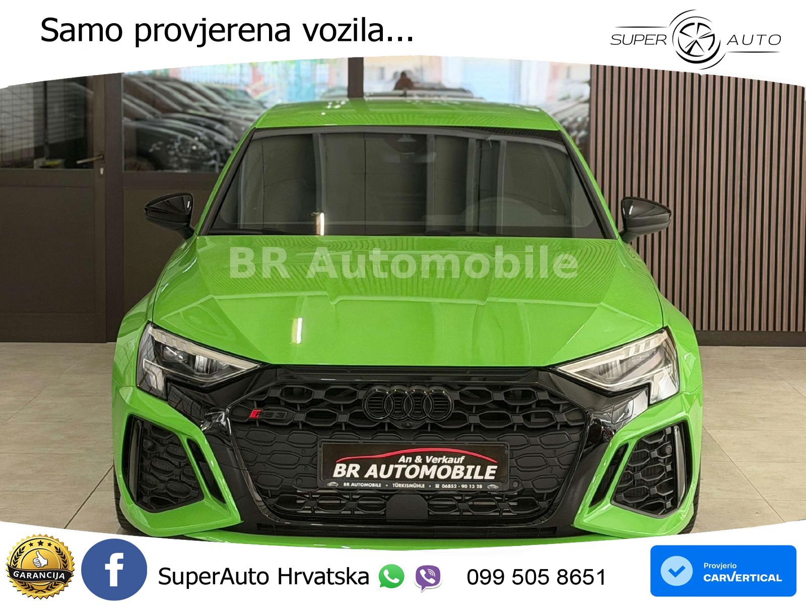 Audi RS3 Sedan 2.5 TFSI (400 KS) quattro S tronic