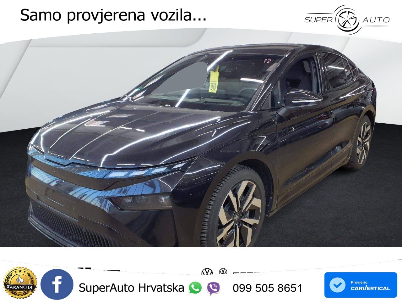 Škoda Enyaq Coupe 85x 82 kWh (286 KS) AWD SportLine LED+GR SJED+ACC