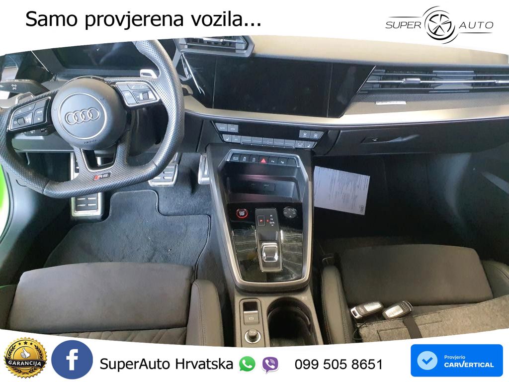 Audi RS3 Sedan 2.5 TFSI (400 KS) quattro S tronic LED+GR SJED+ACC