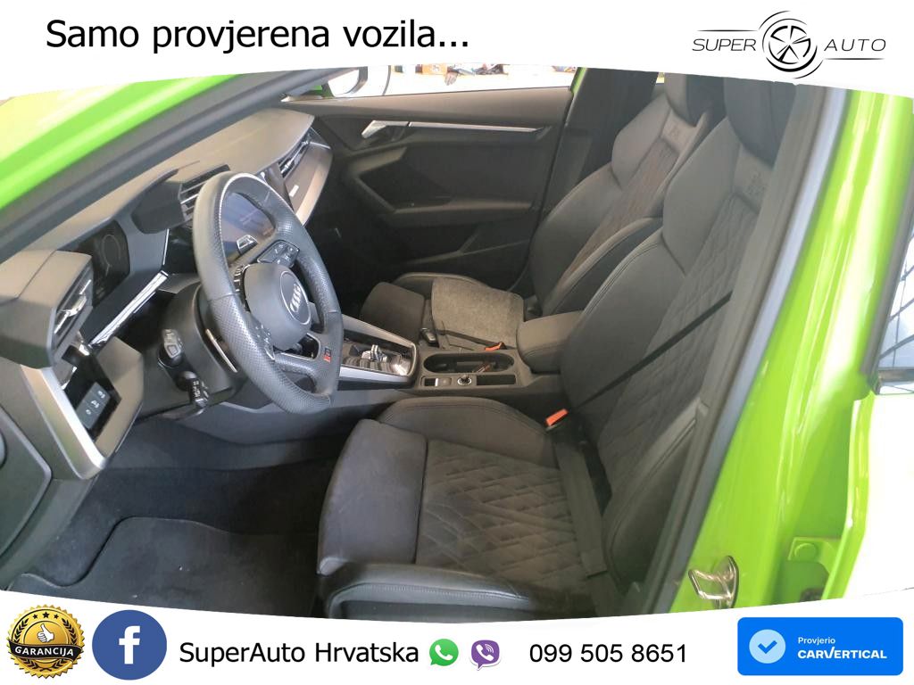 Audi RS3 Sedan 2.5 TFSI (400 KS) quattro S tronic LED+GR SJED+ACC