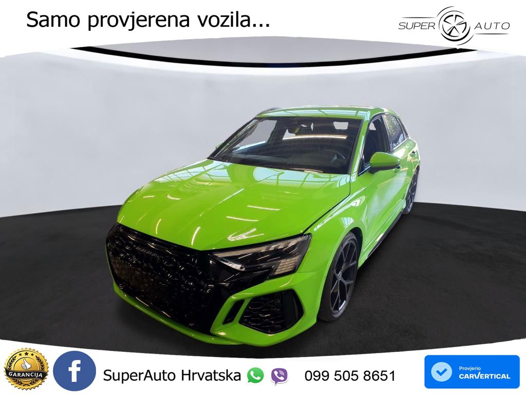 Audi RS3 Sedan 2.5 TFSI (400 KS) quattro S tronic LED+GR SJED+ACC