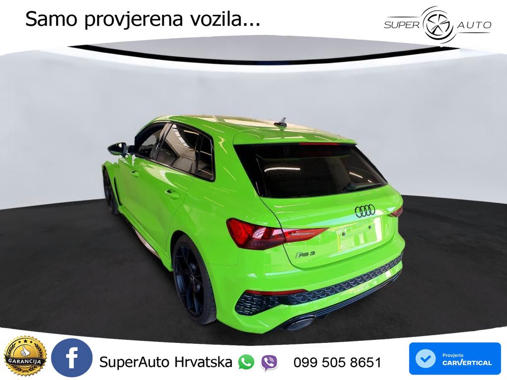 Audi RS3 Sedan 2.5 TFSI (400 KS) quattro S tronic LED+GR SJED+ACC